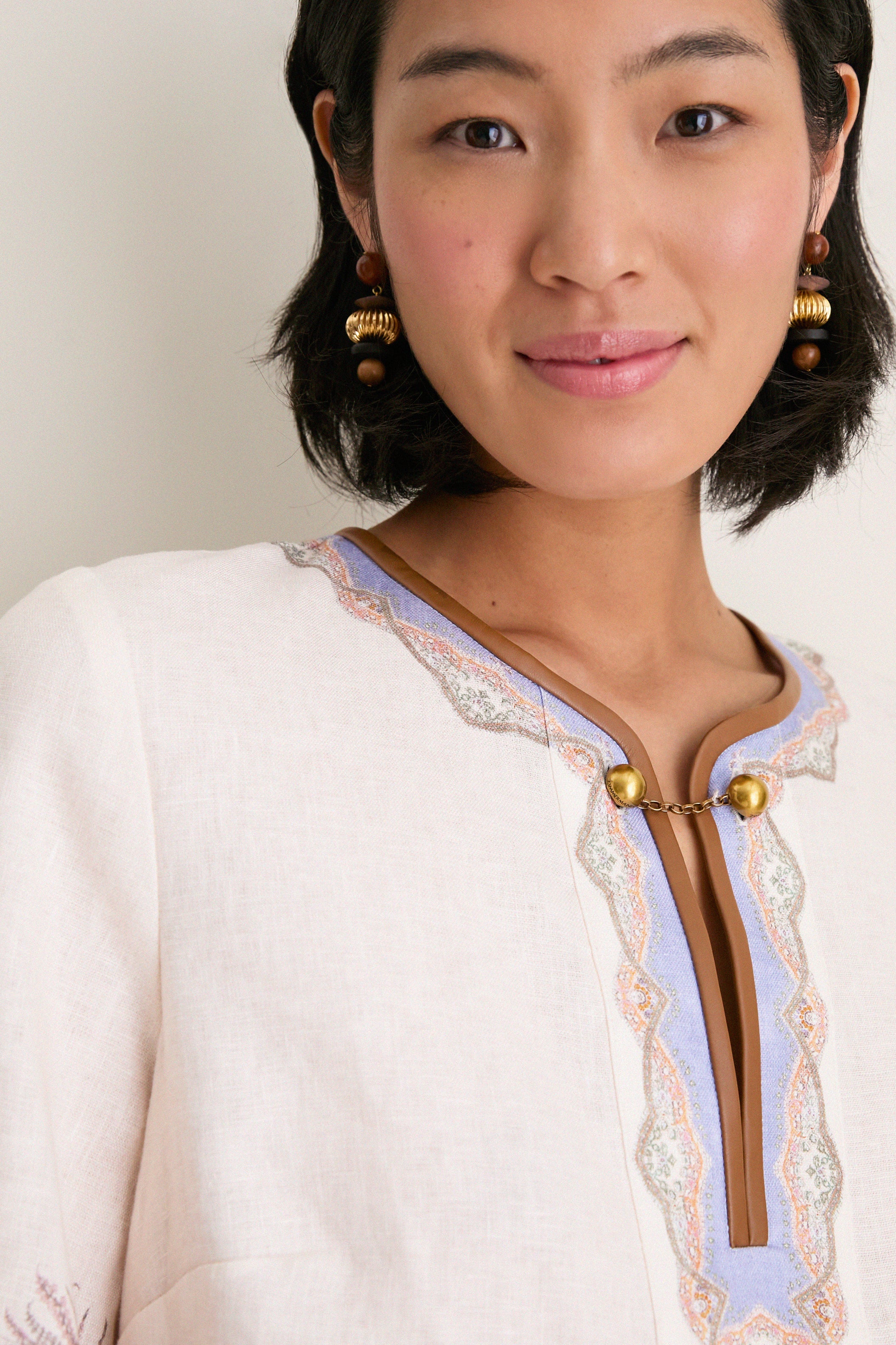 Cream Paisley Alchemy Tunic Dress - Image 5