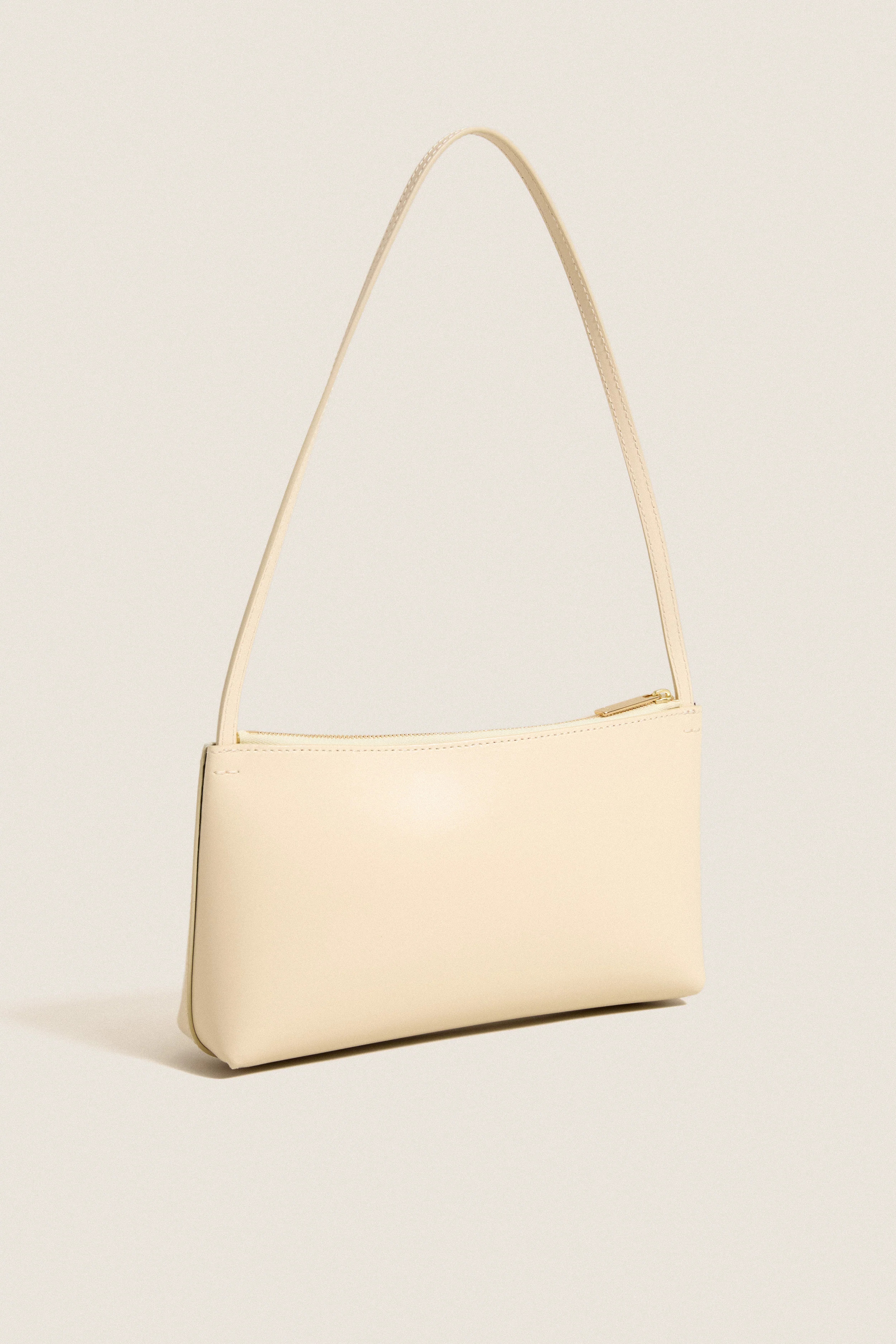Crema and Ebony Gaia Shoulder Bag - Image 4