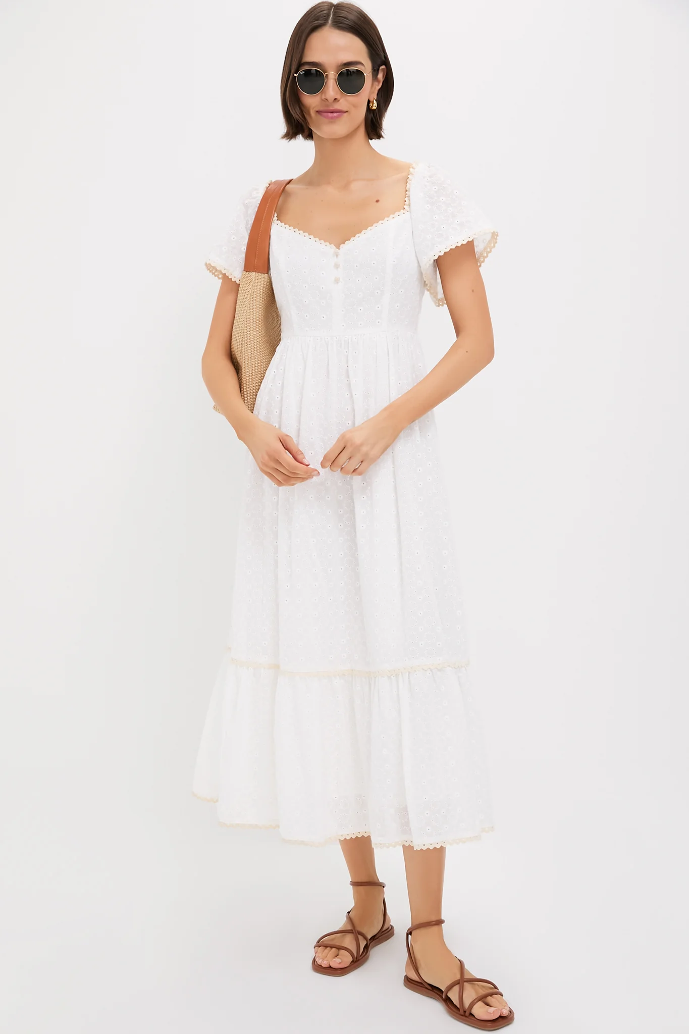 Dainty Eyelet Holley Dress - Image 2