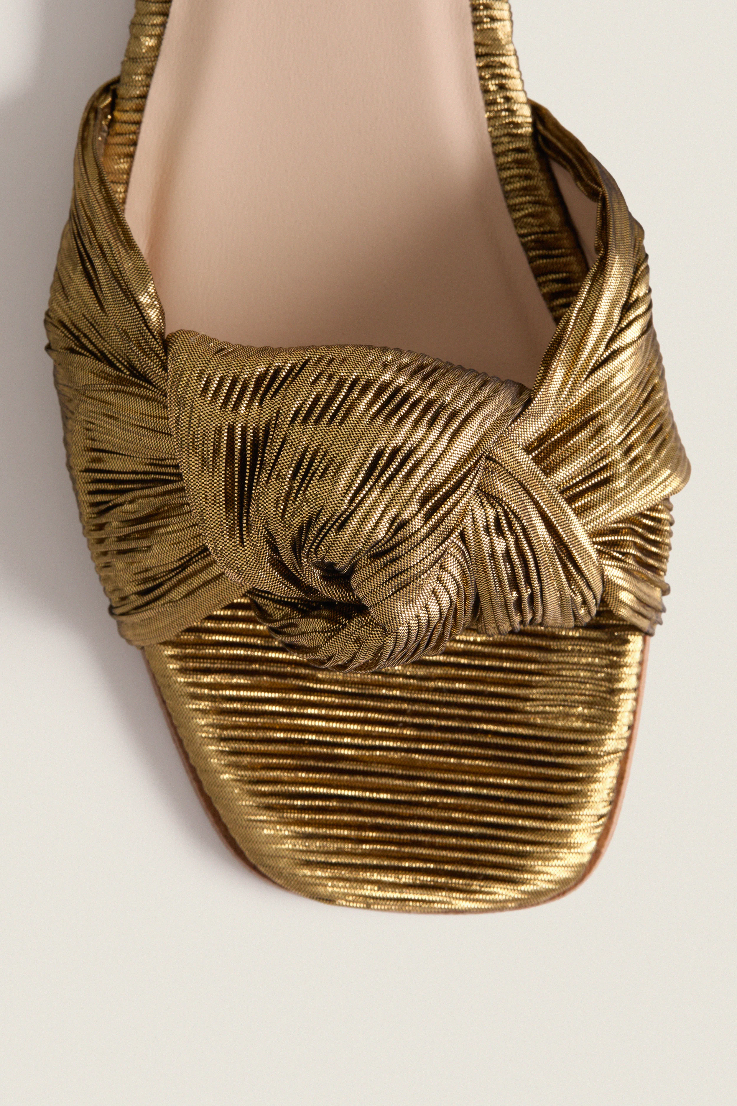 Dark Gold Brit Sandals - Image 6