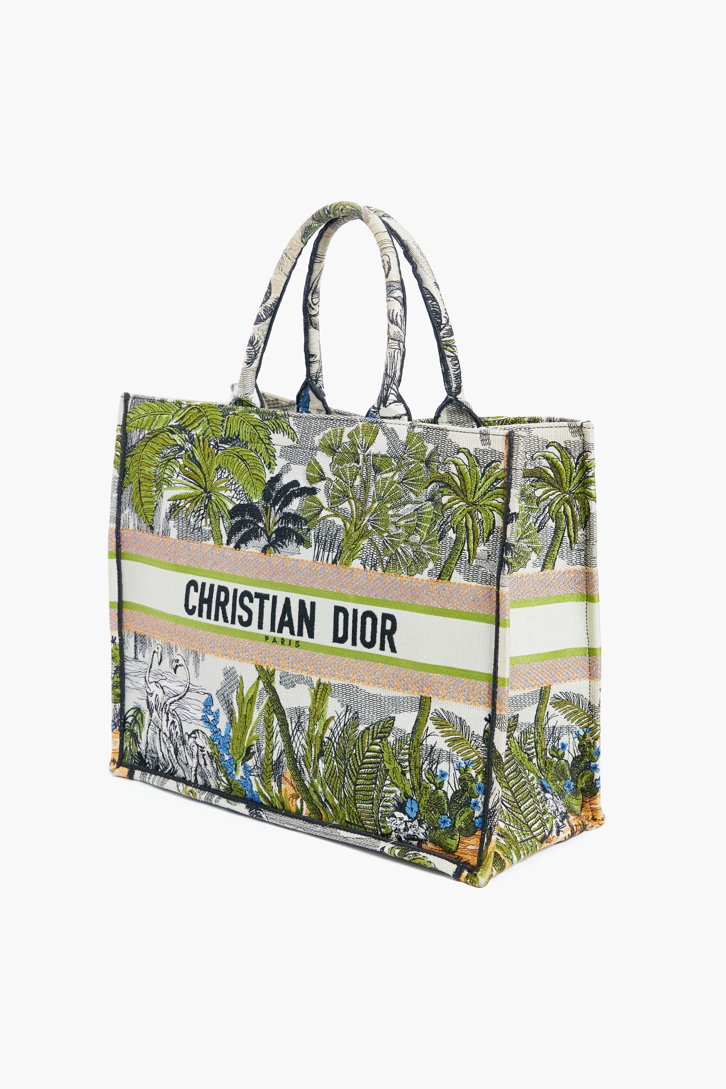 Dior Canvas Large Book Tote - Image 2