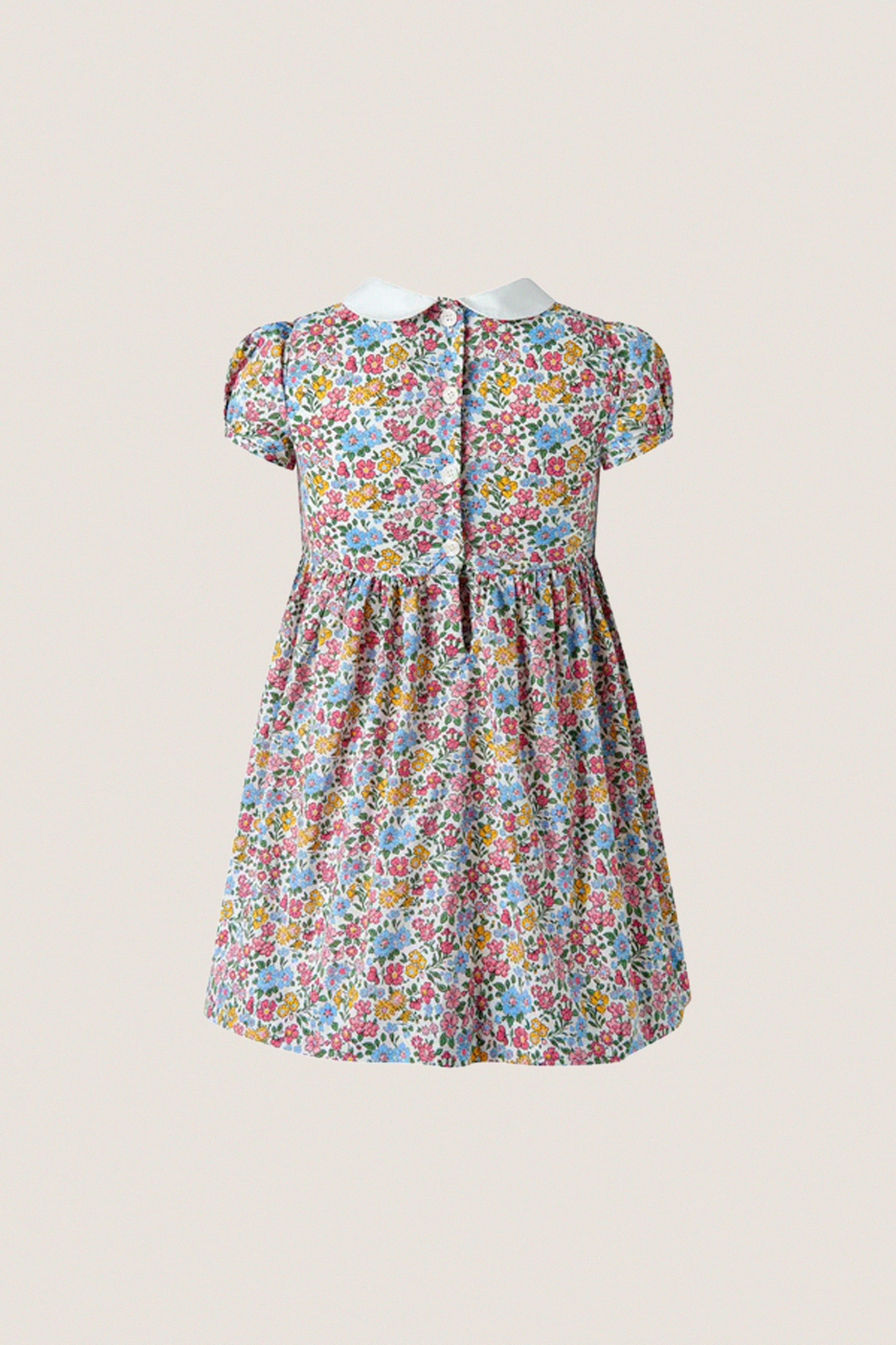 Ditsy Floral Smocked Dress - Image 3