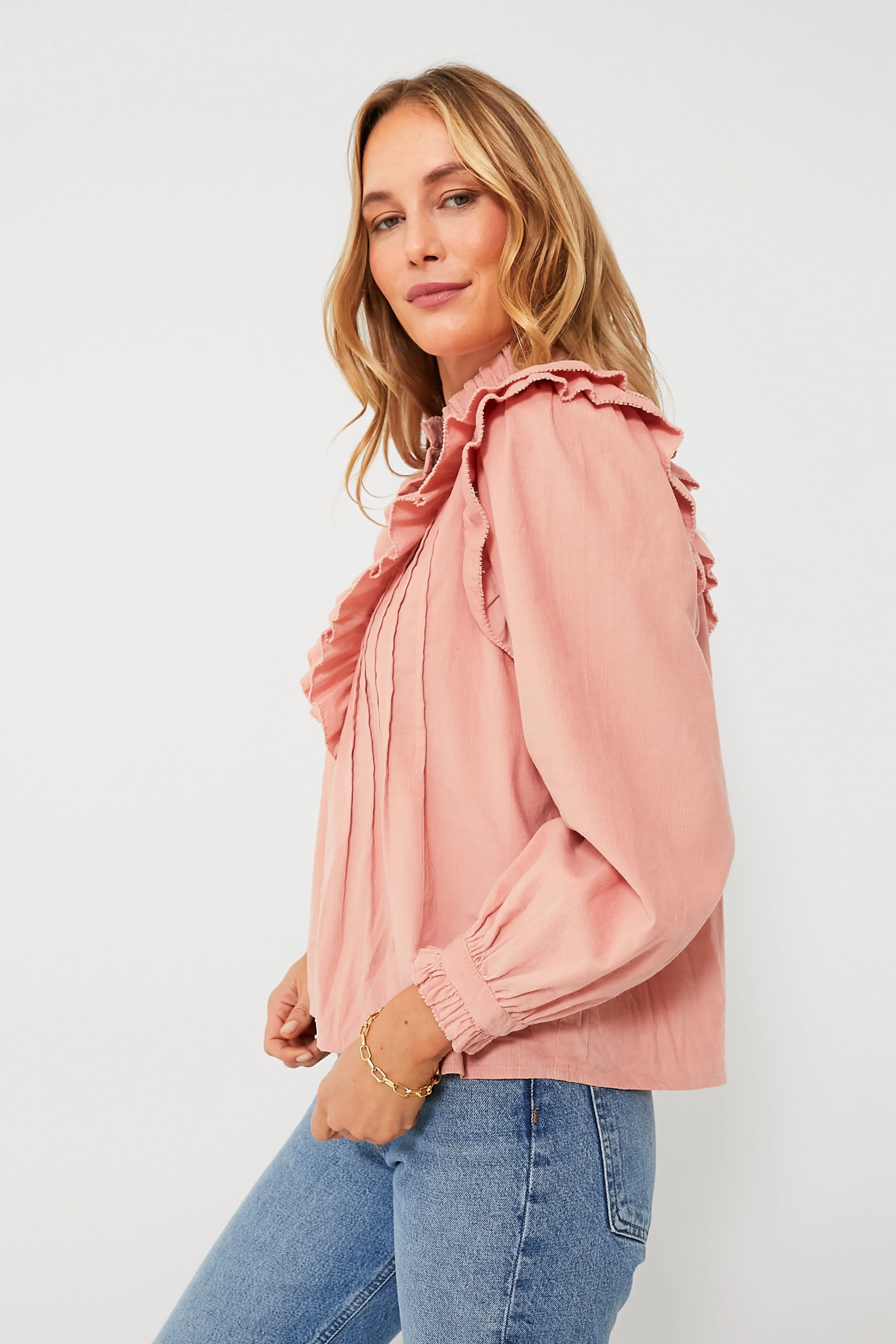 Dusty Pink Arlo Top - Image 3
