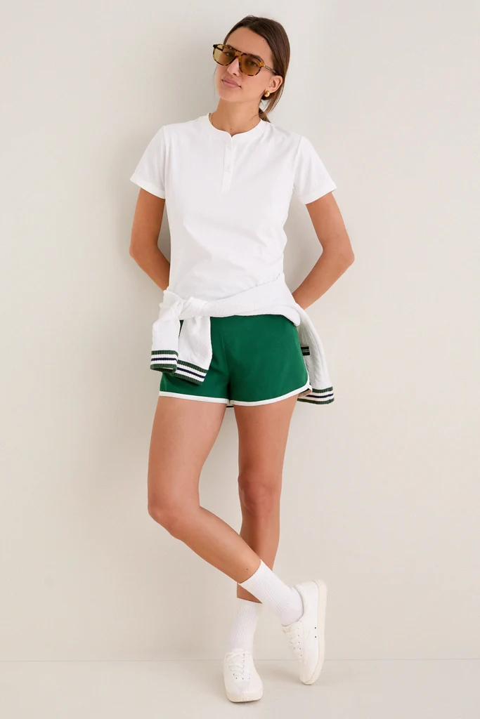 Eden Green Performance Jersey Fonda Short - Image 3