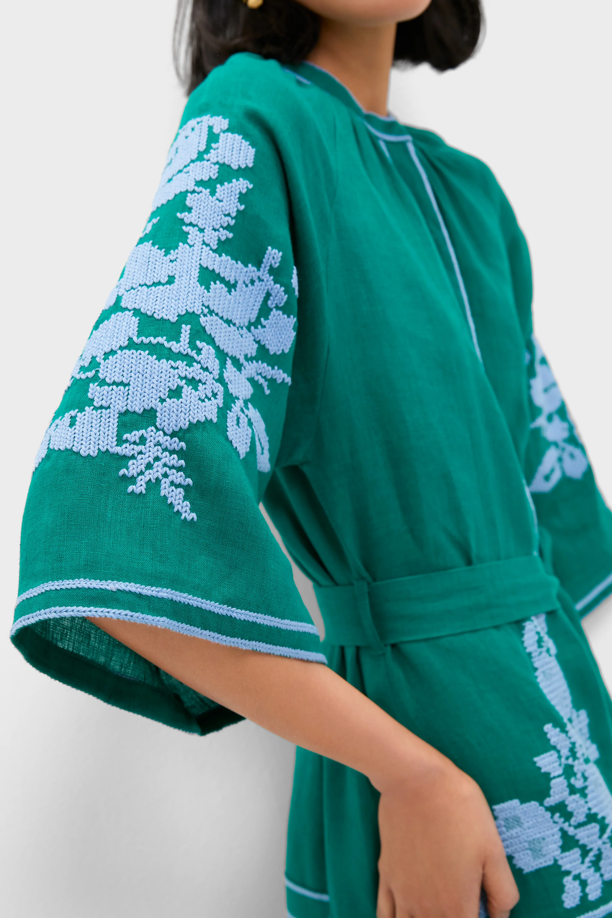 Emerald Swan Dress - Image 6
