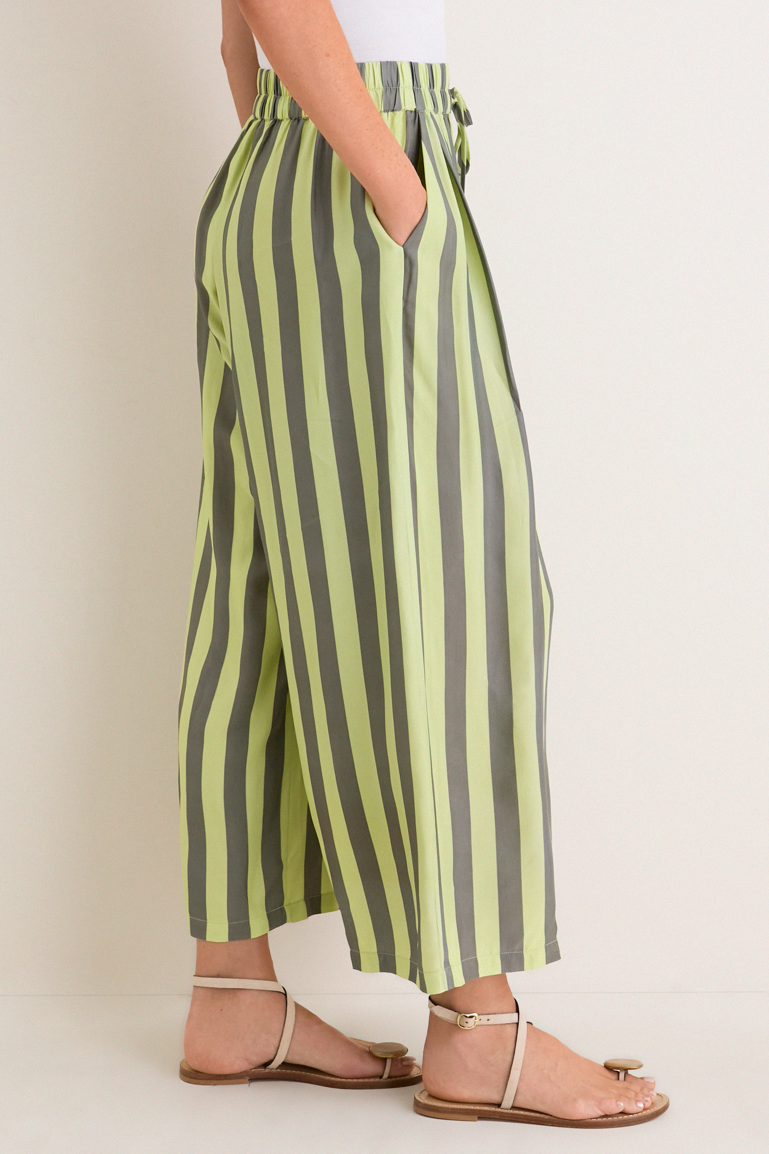 Evergreen Stripe Cyprus Pant - Image 3