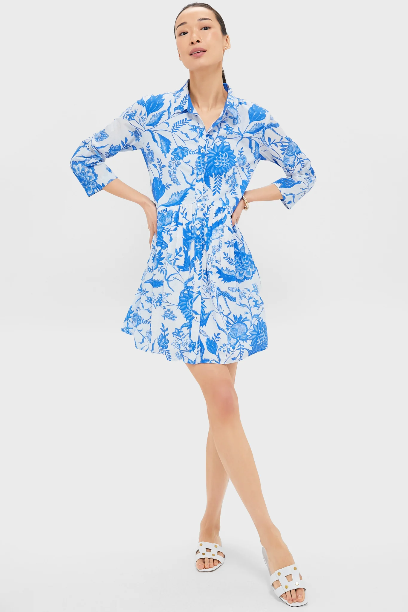 Exclusive Blue Tiffany Deauville Mini Dress - Image 6