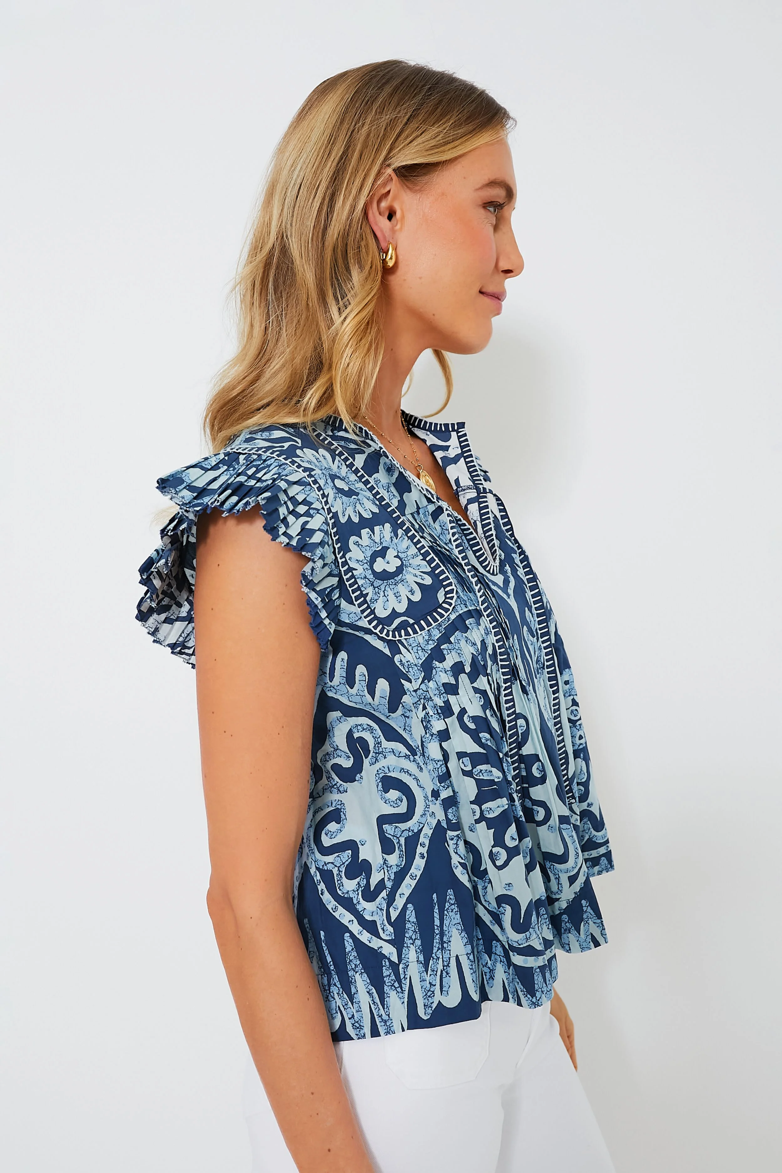 Exclusive Charlough Flutter Sleeve Tank - Image 3