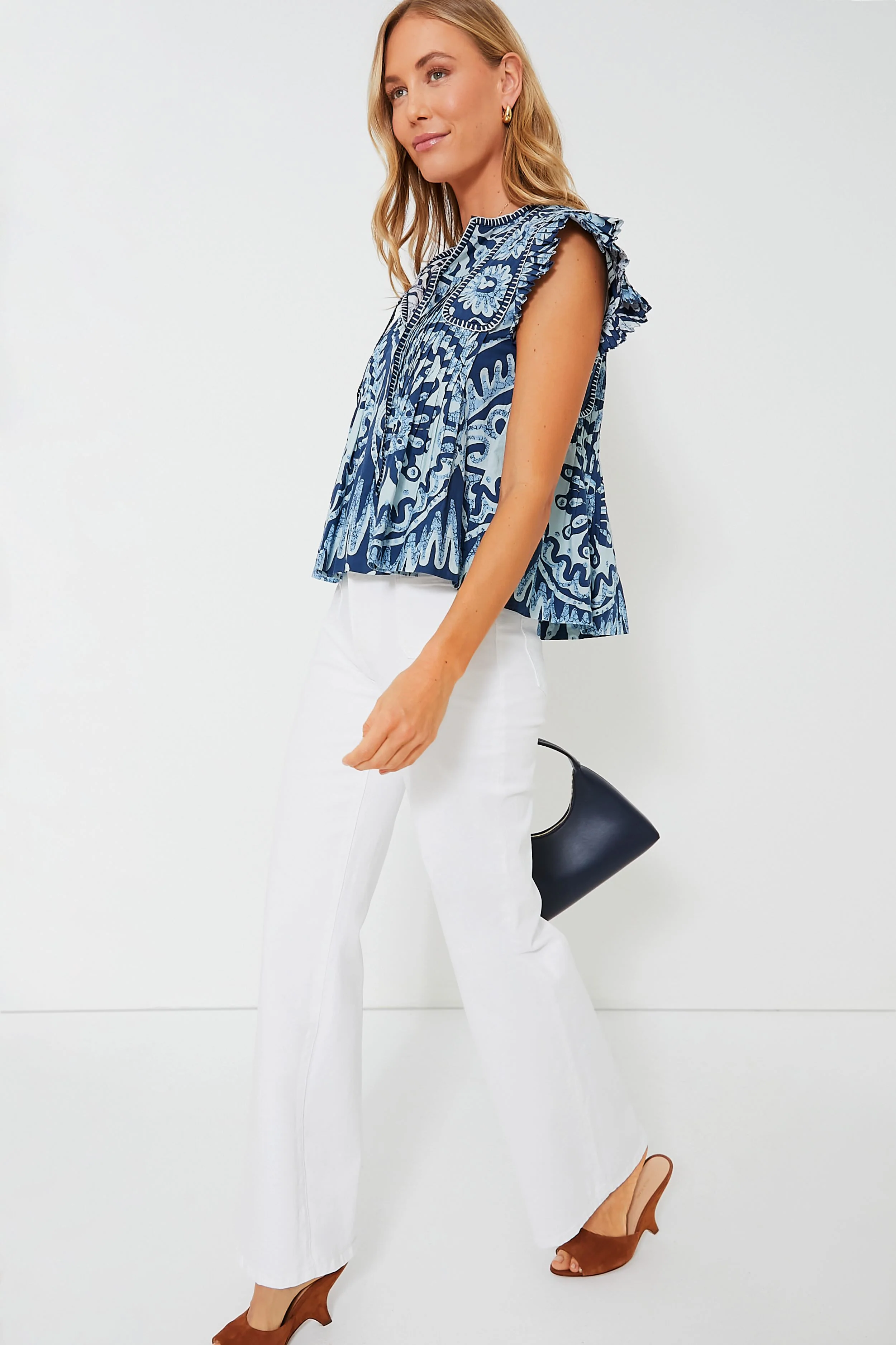 Exclusive Charlough Flutter Sleeve Tank - Image 6
