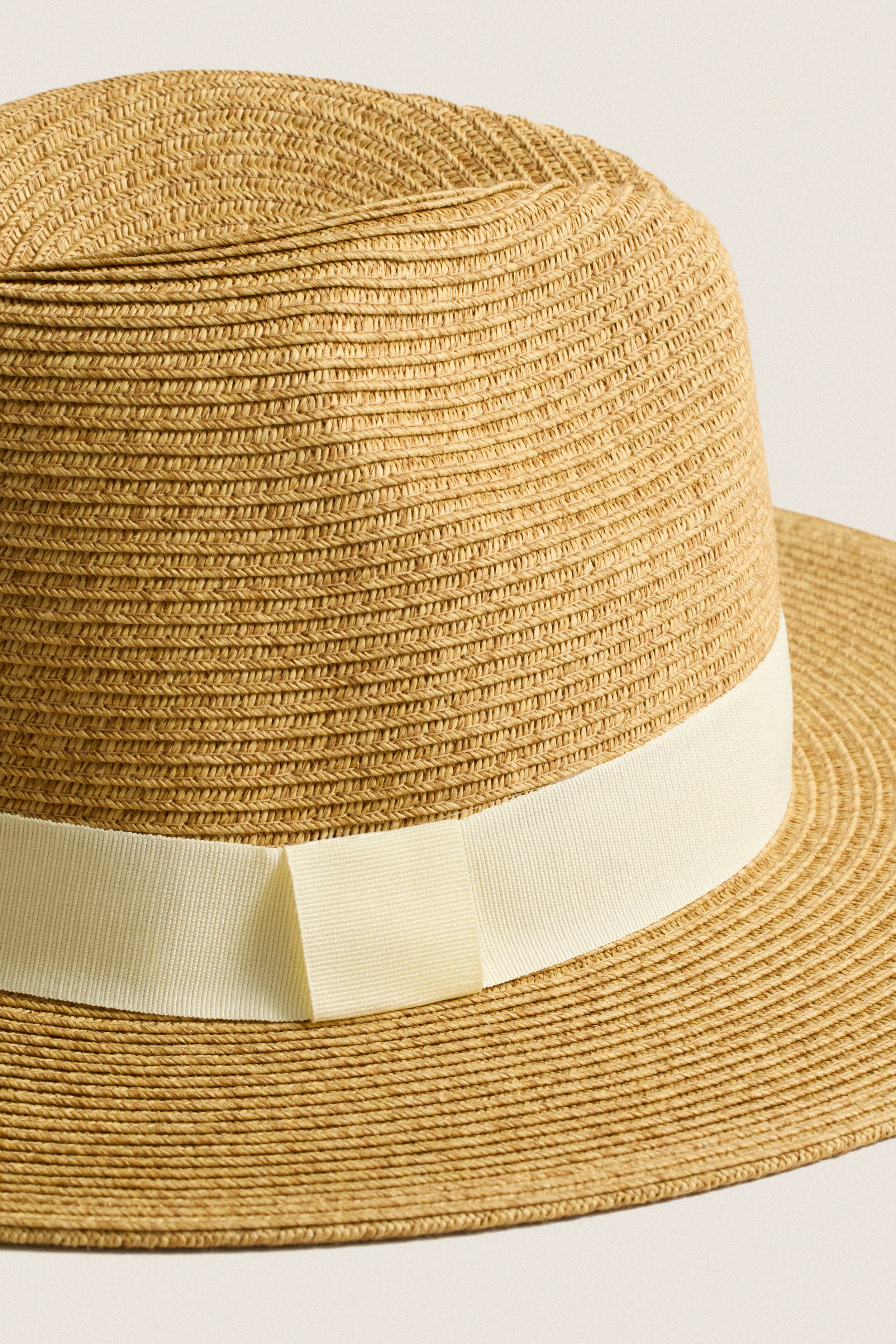 Exclusive Ivory Wide Brim Sun Hat - Image 4