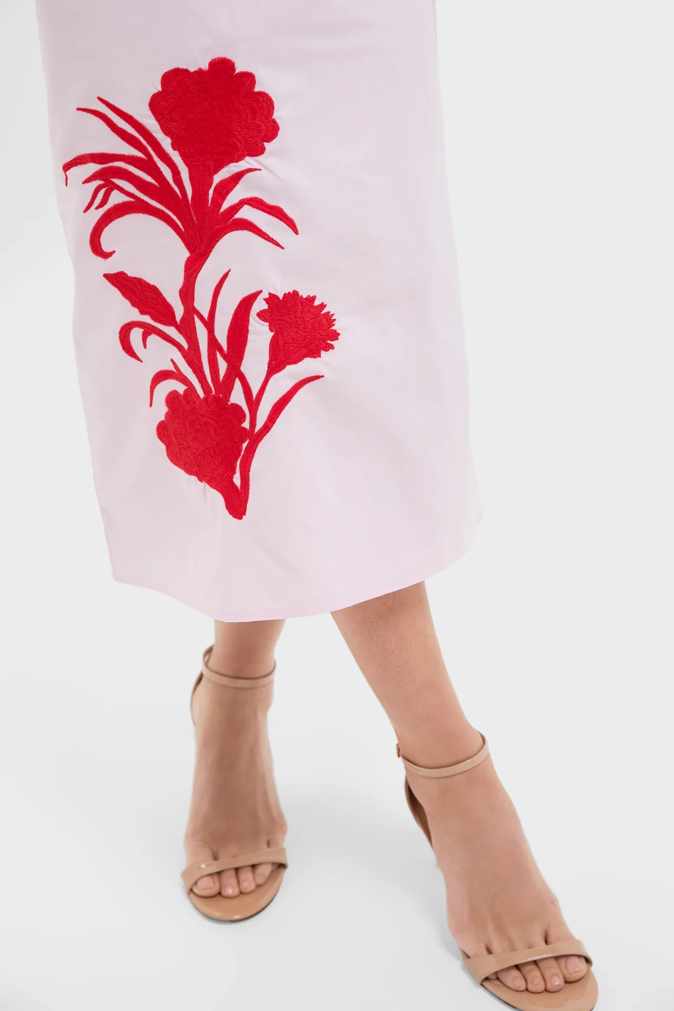 Exclusive Pink and Red Noemine Dress - Image 6