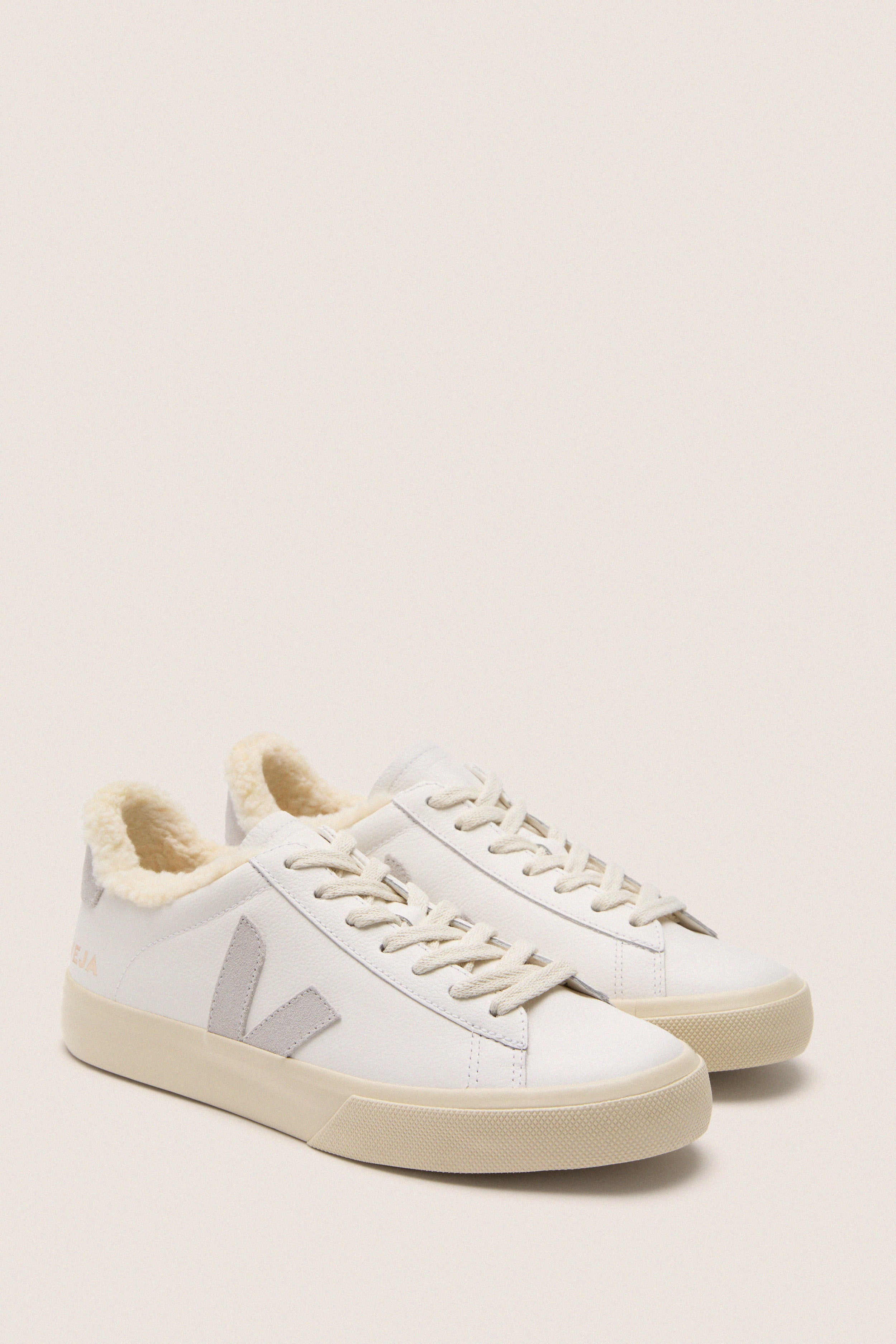 Extra White Light Grey Winter Campo Sneakers - Image 4