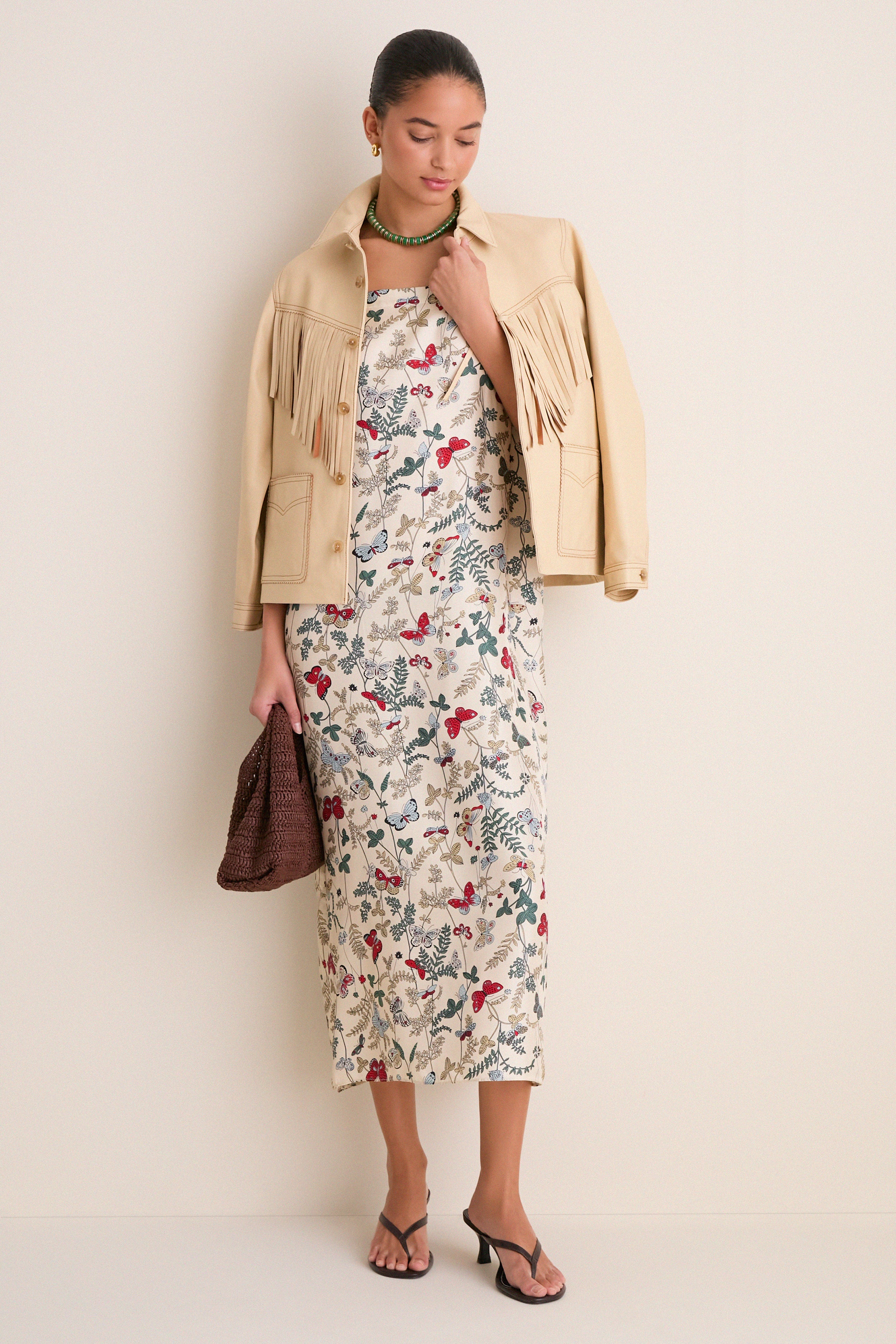 Floating Butterfly Sundrift Slip Dress - Image 2