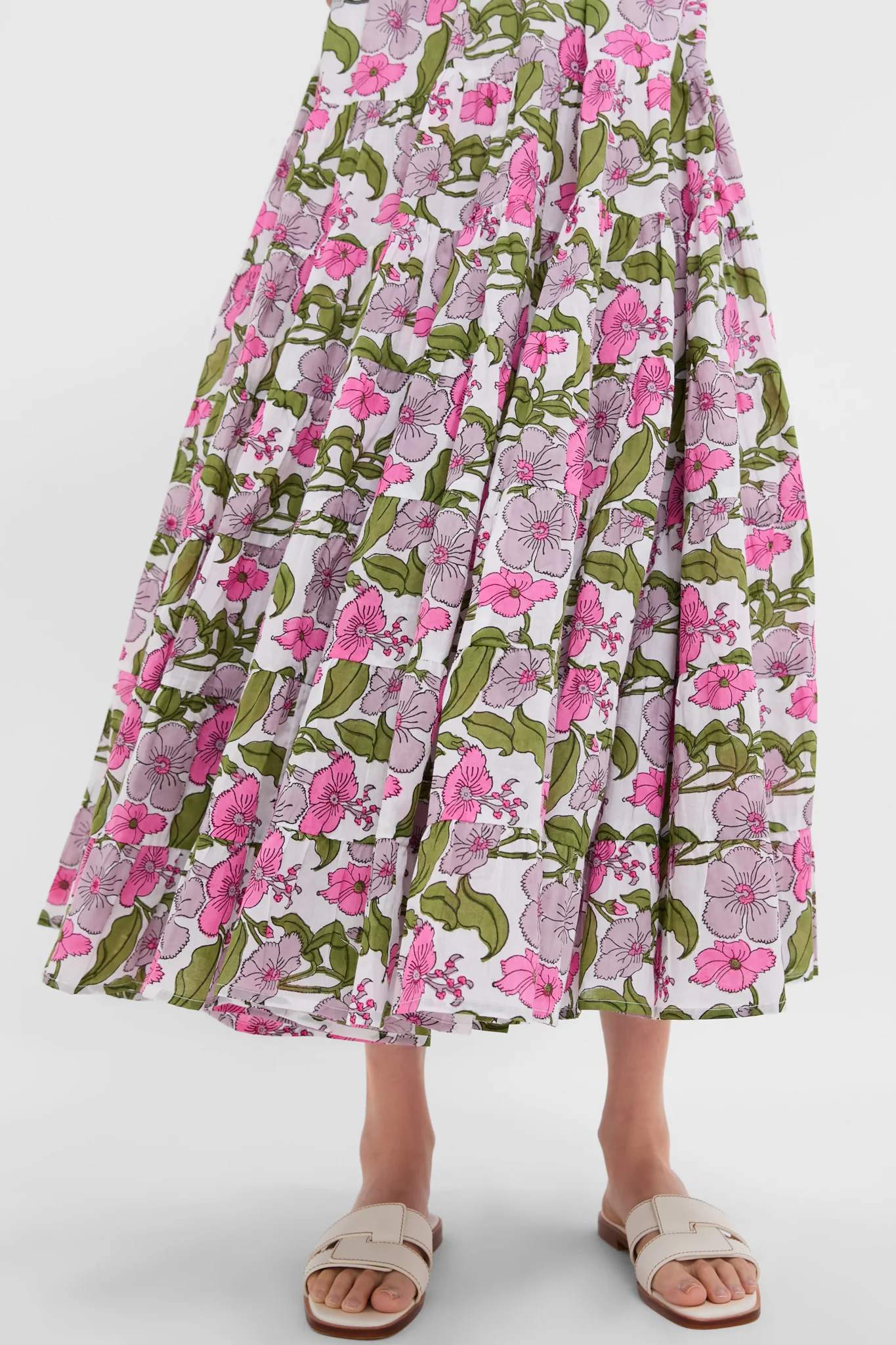 Flower Power Print Alice Dress - Image 5