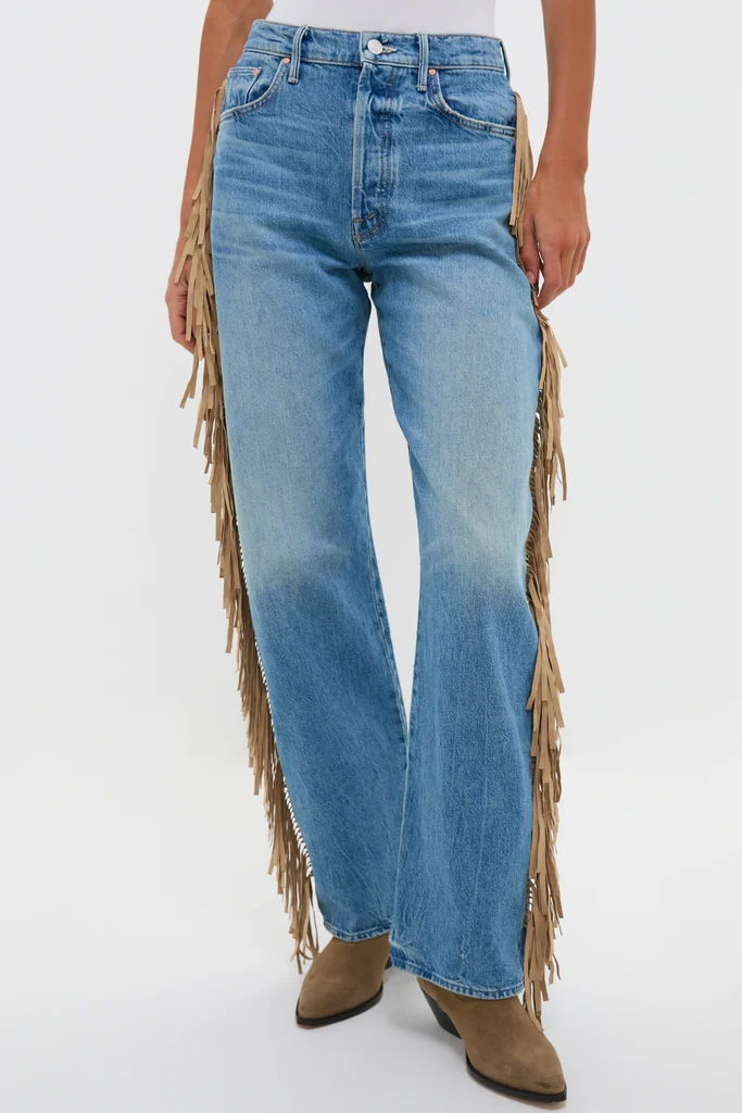 Folk Star The Fringe Half-Pipe Button Sneak