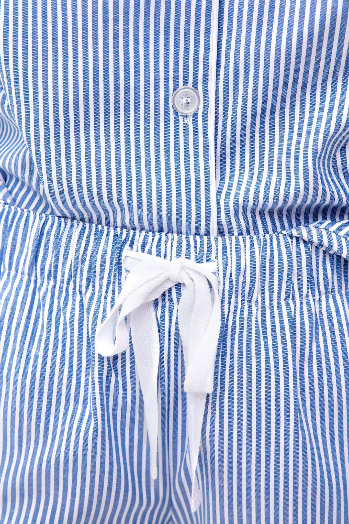 French Blue Seersucker Pajama Set - Image 5