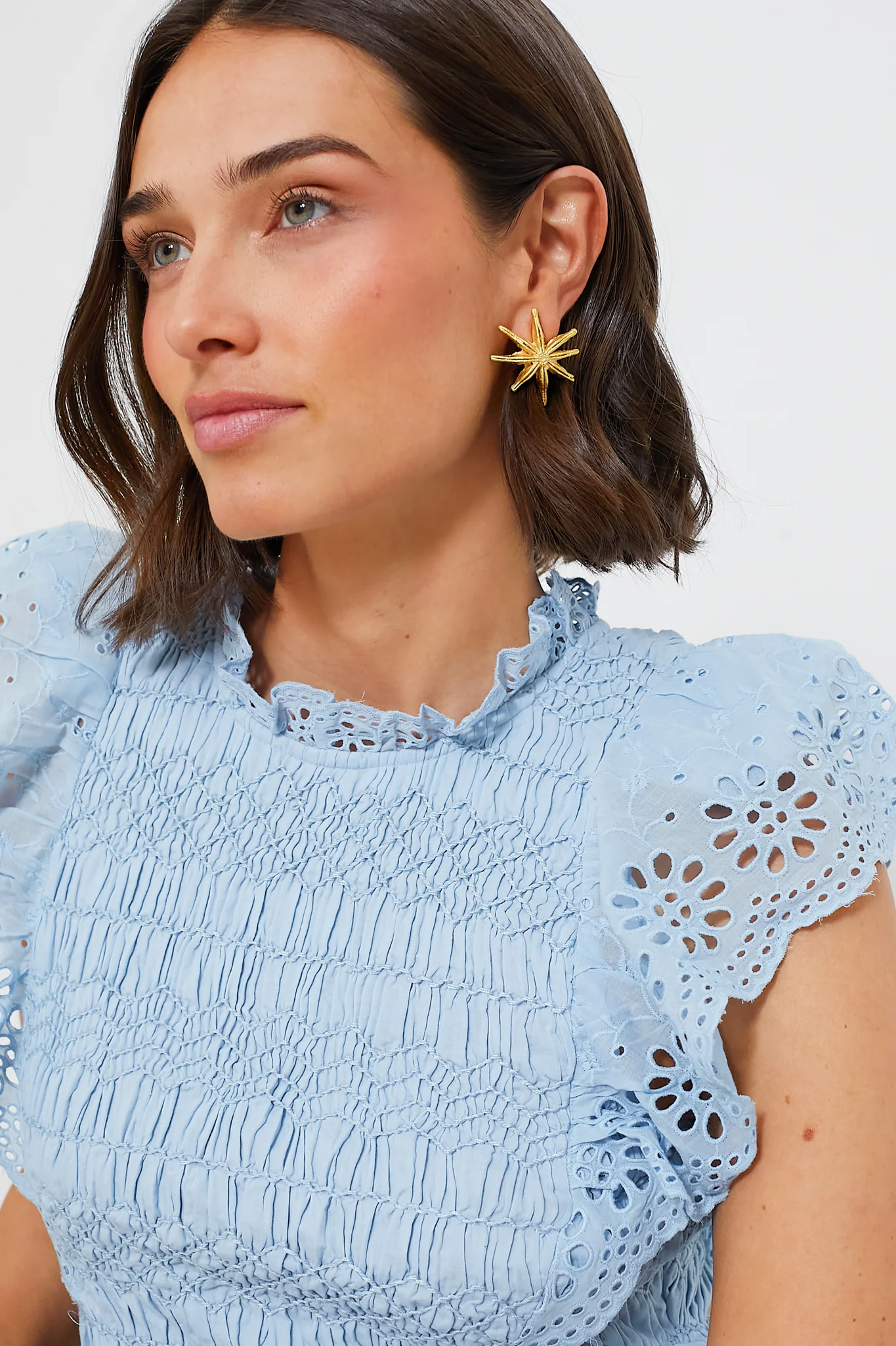 Gold Anise Studs - Image 2