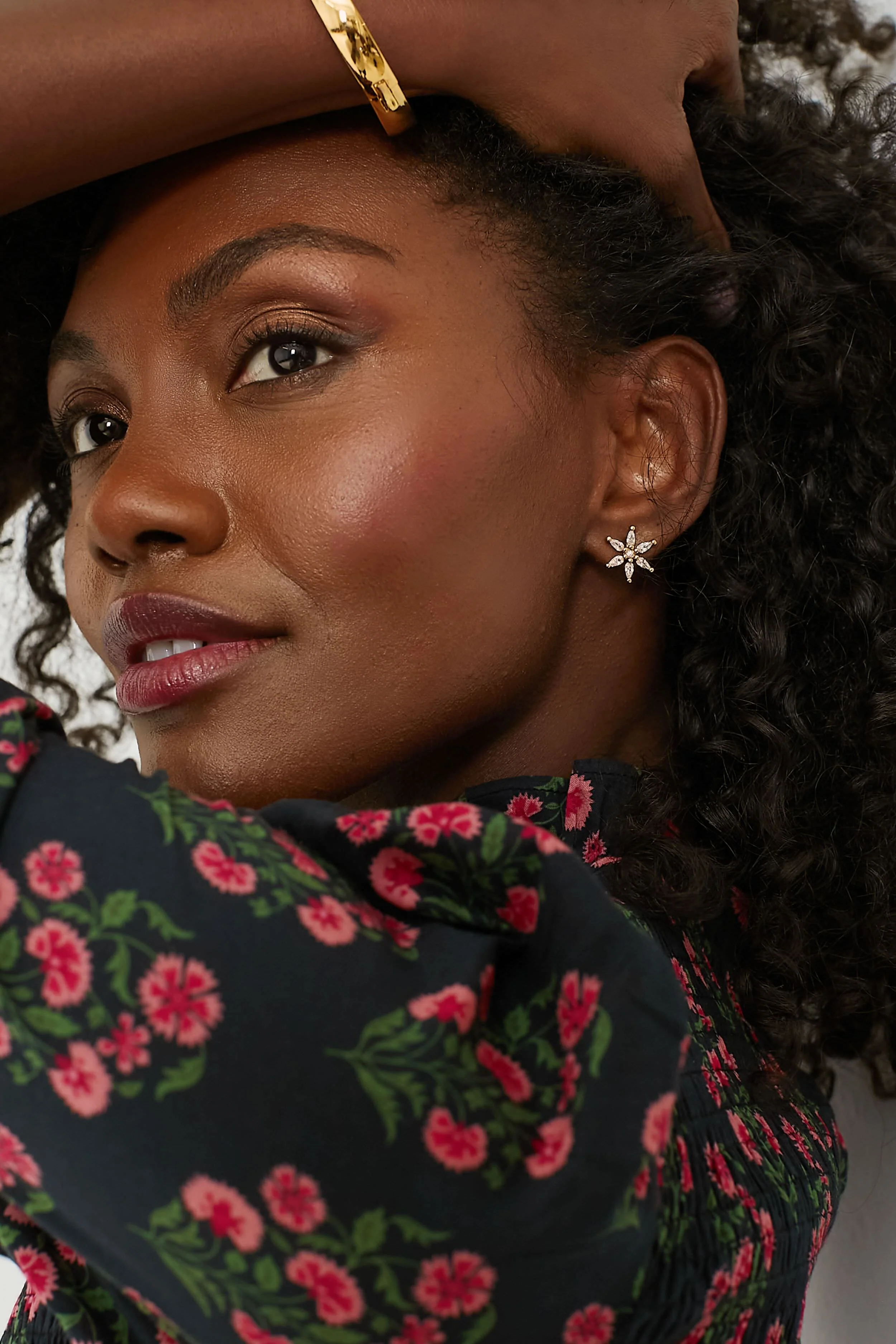 Gold Dottie Studs - Image 2