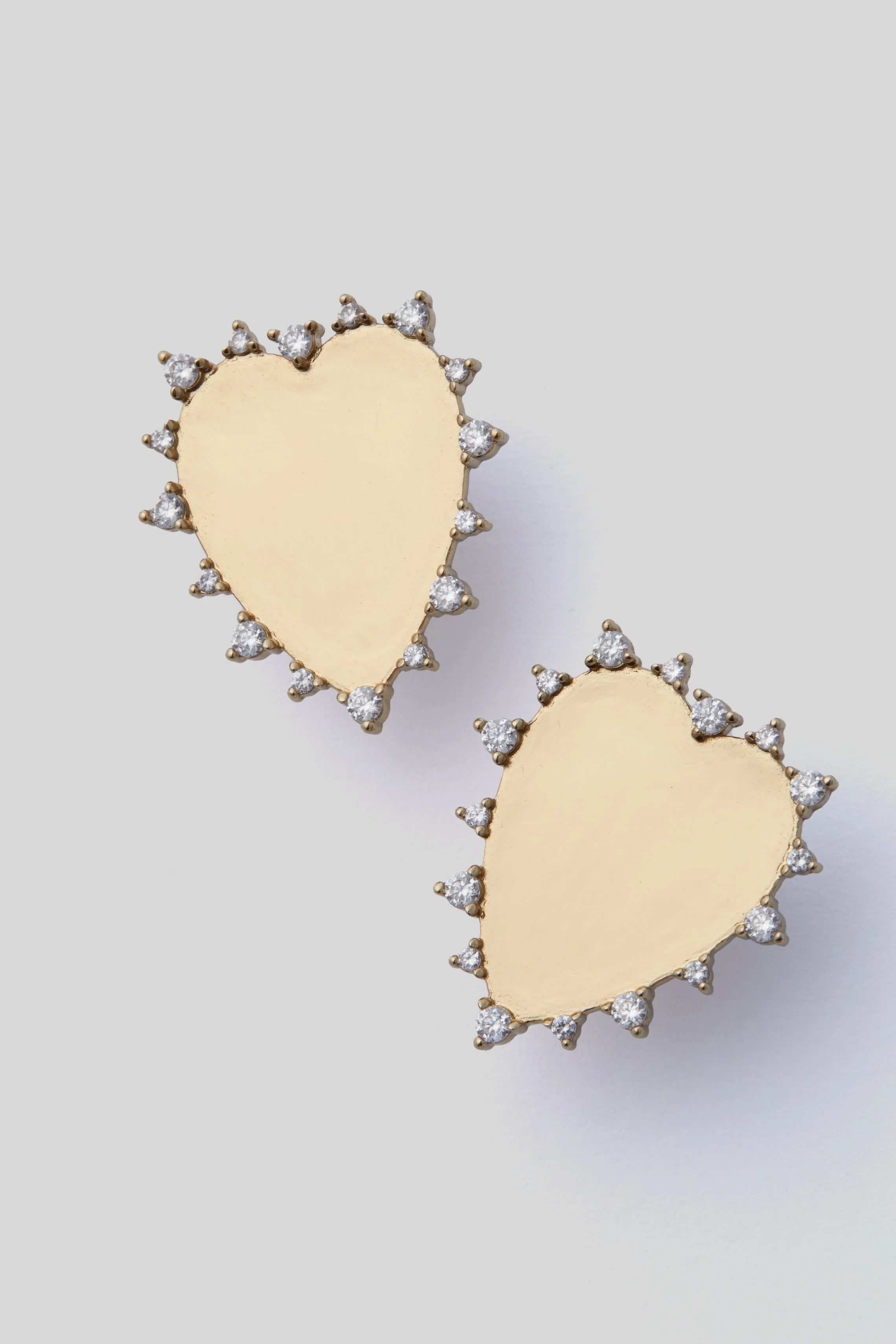 Gold Everlasting Love Studs - Image 4