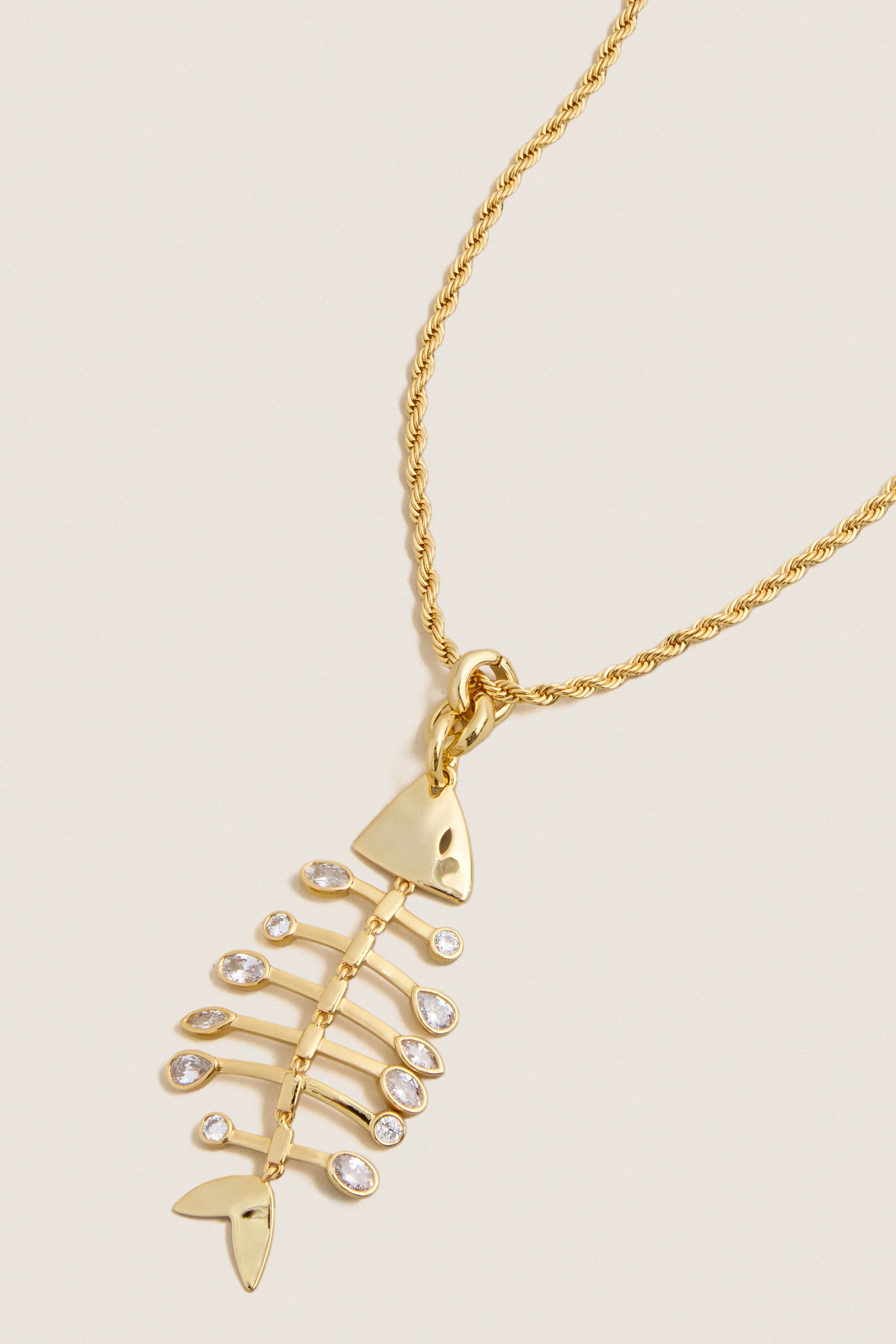 Gold Josephina Charm Necklace - Image 4