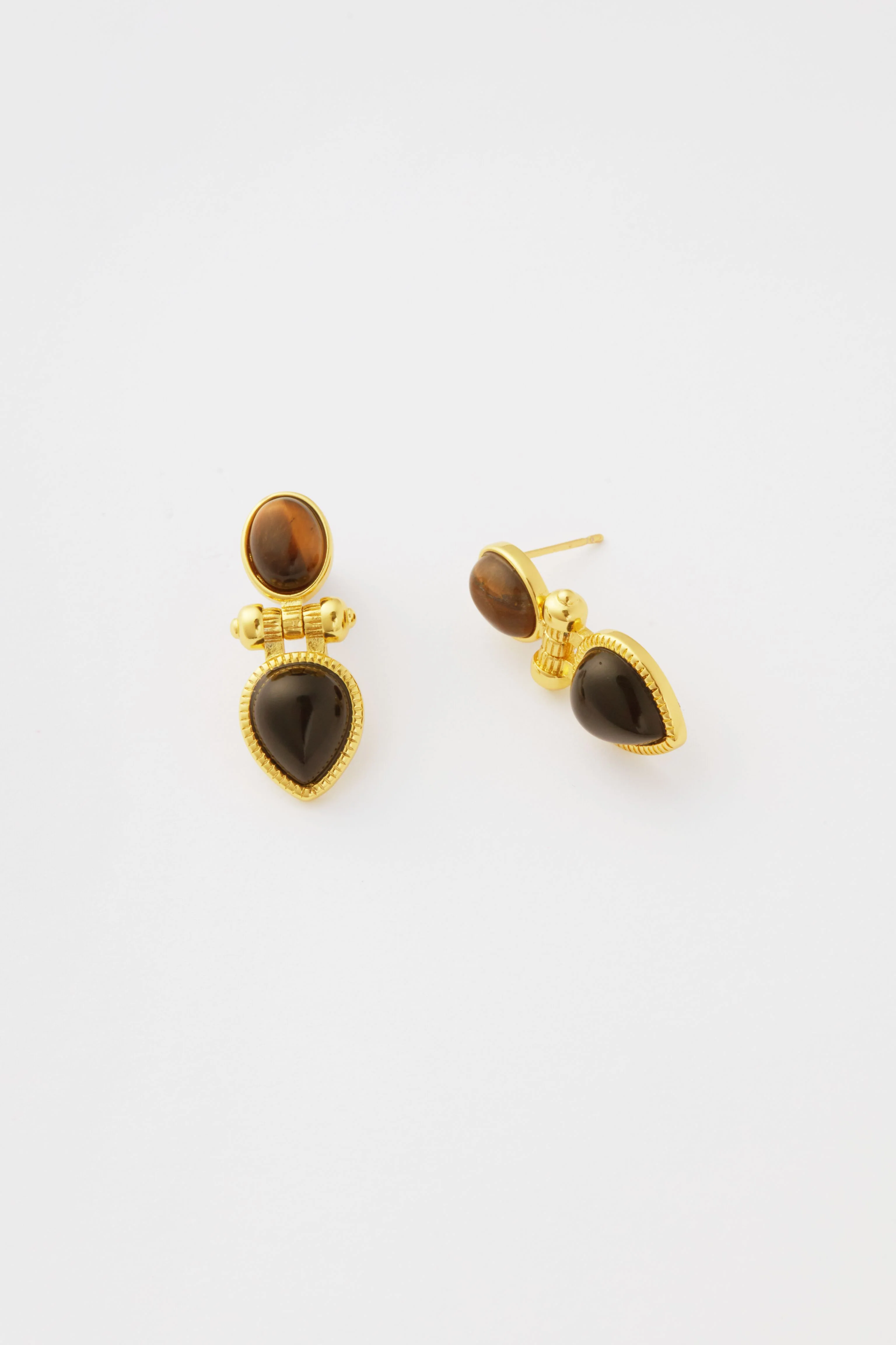 Gold Rosario Earrings - Image 4