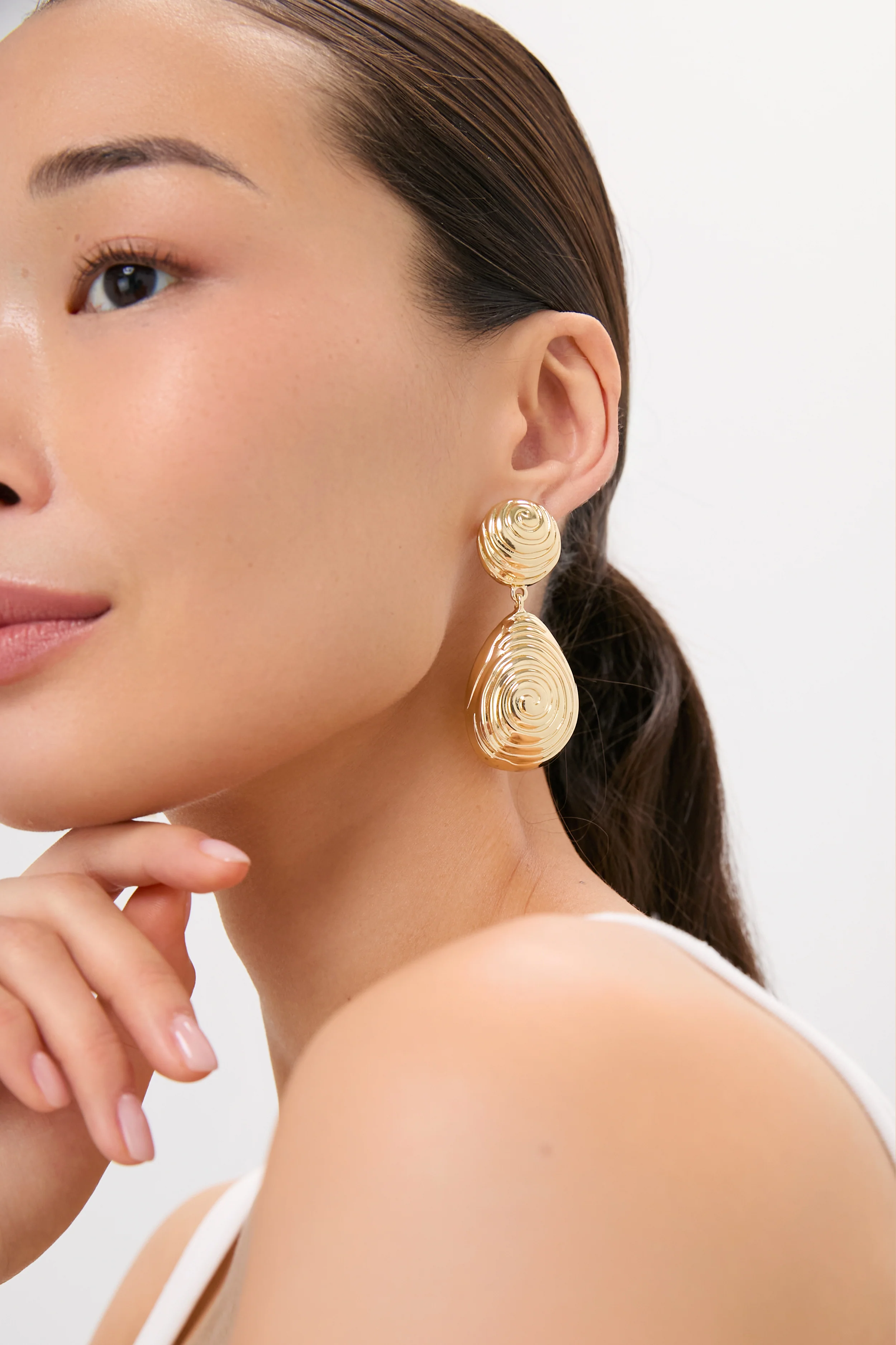 Gold Sunspell Earrings - Image 5