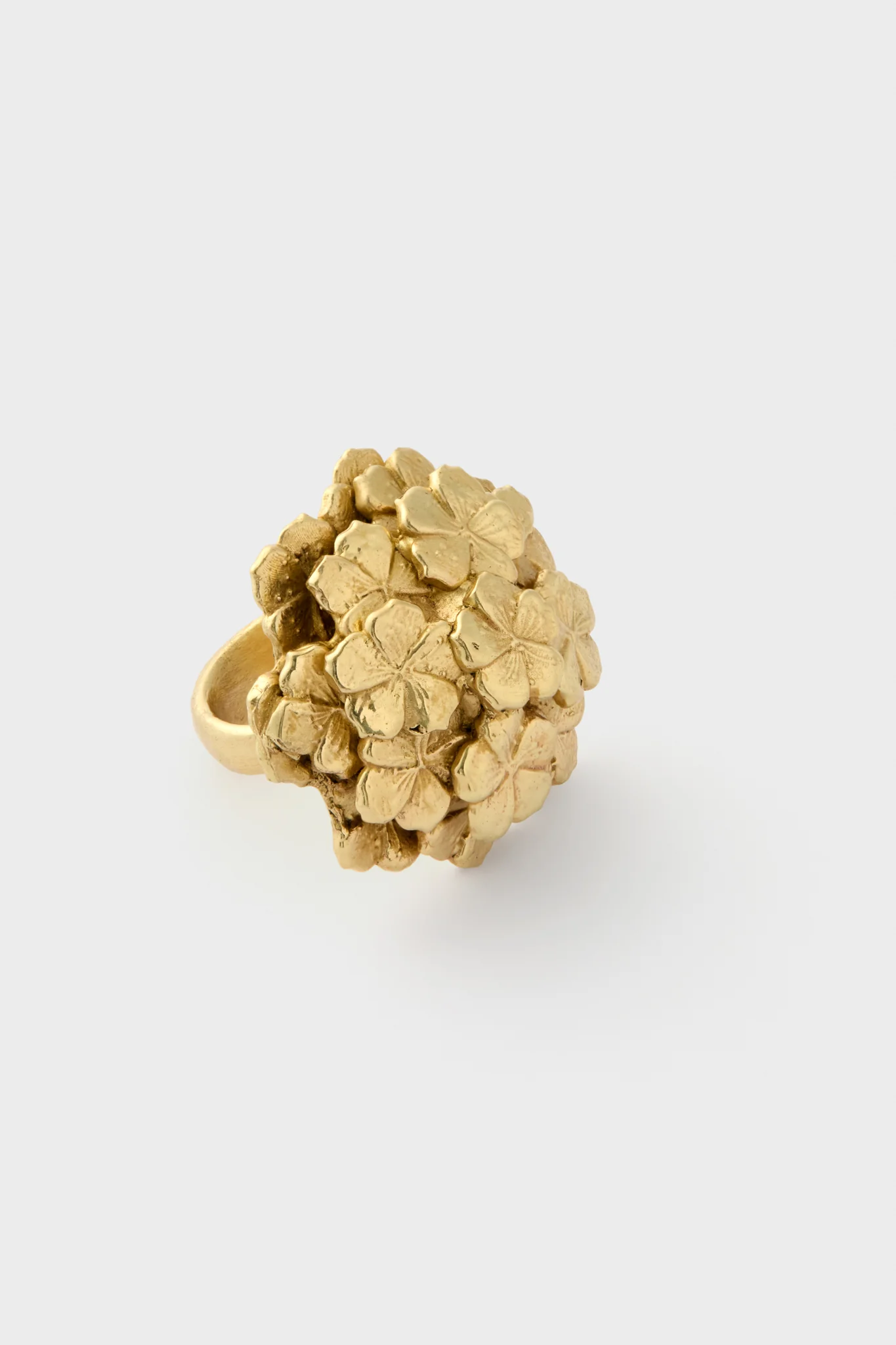 Gold Team Spirit Flower Ball Ring - Image 3