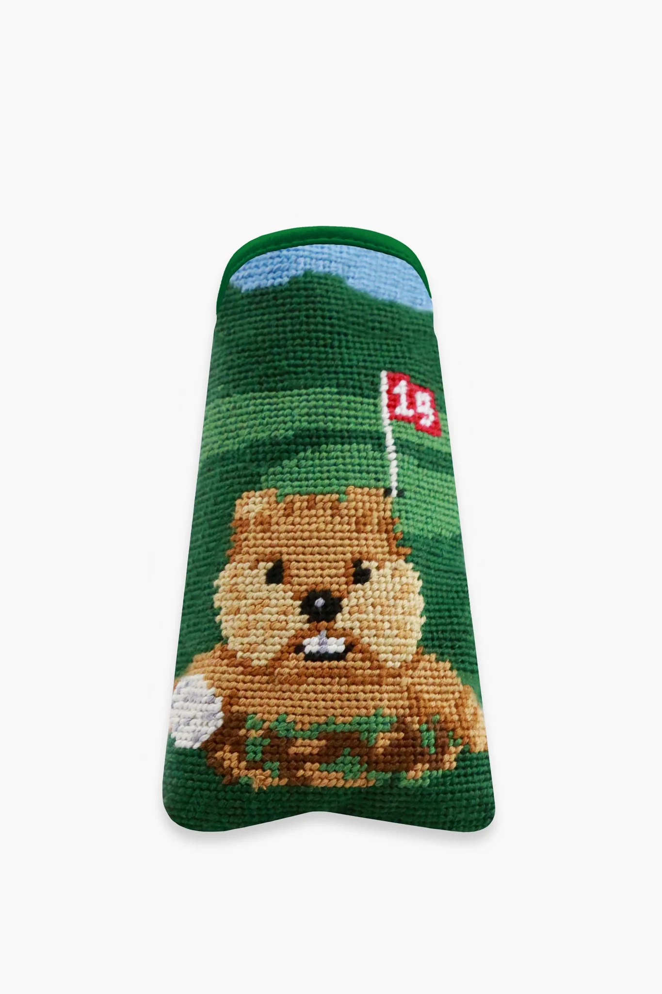 Gopher Golf Needlepoint Putter Head Cover - Image 2