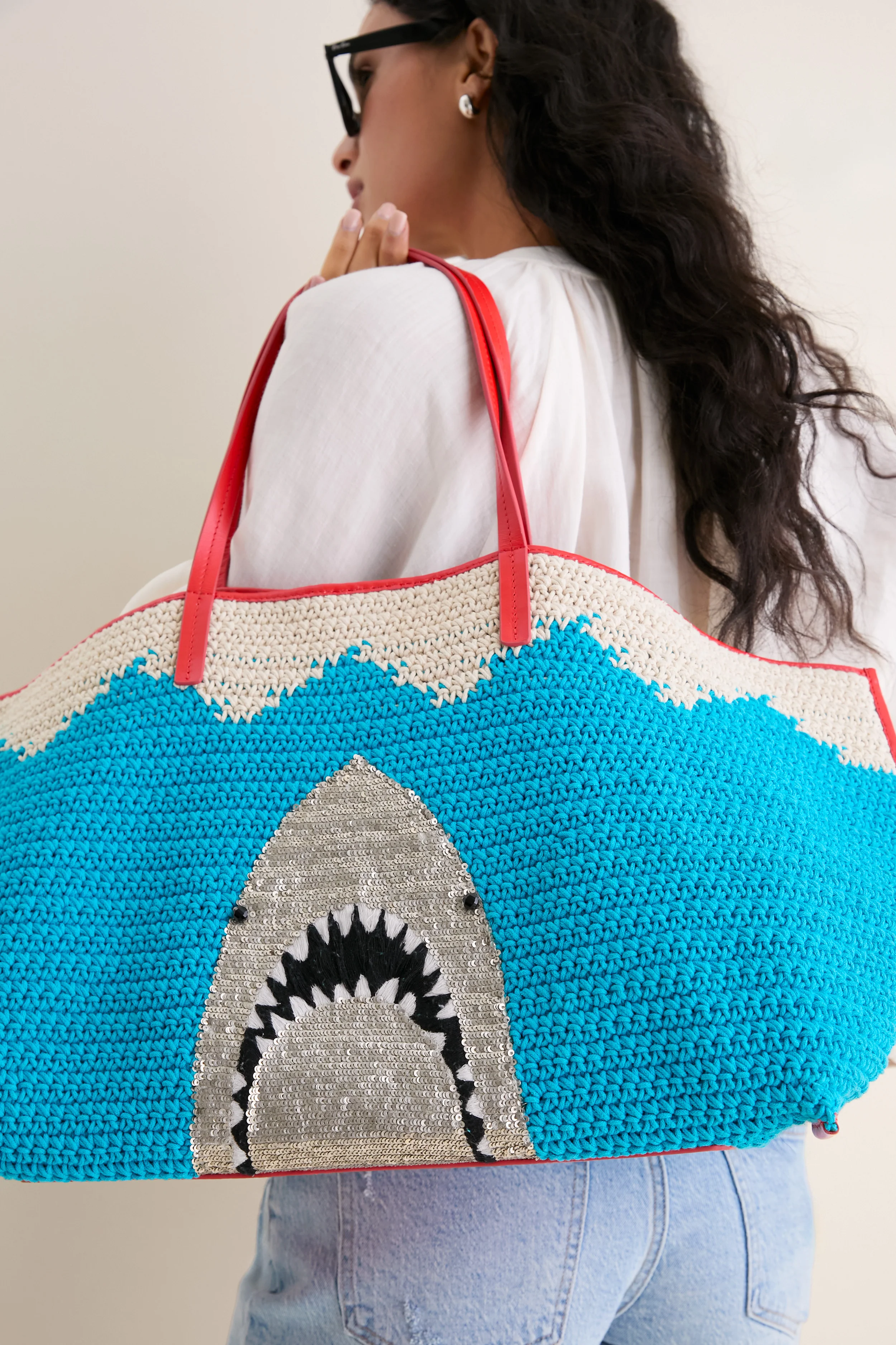 Great White Christos Large Tote - Image 2