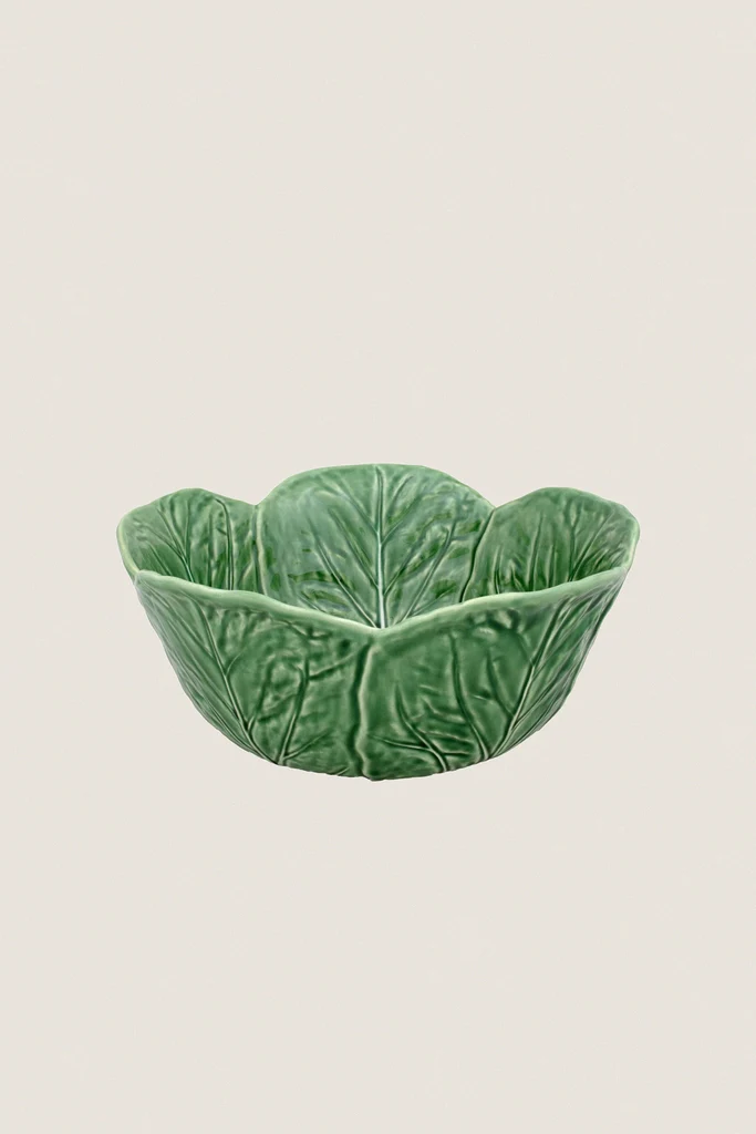 Green Cabbage Small Salad Bowl - Image 2