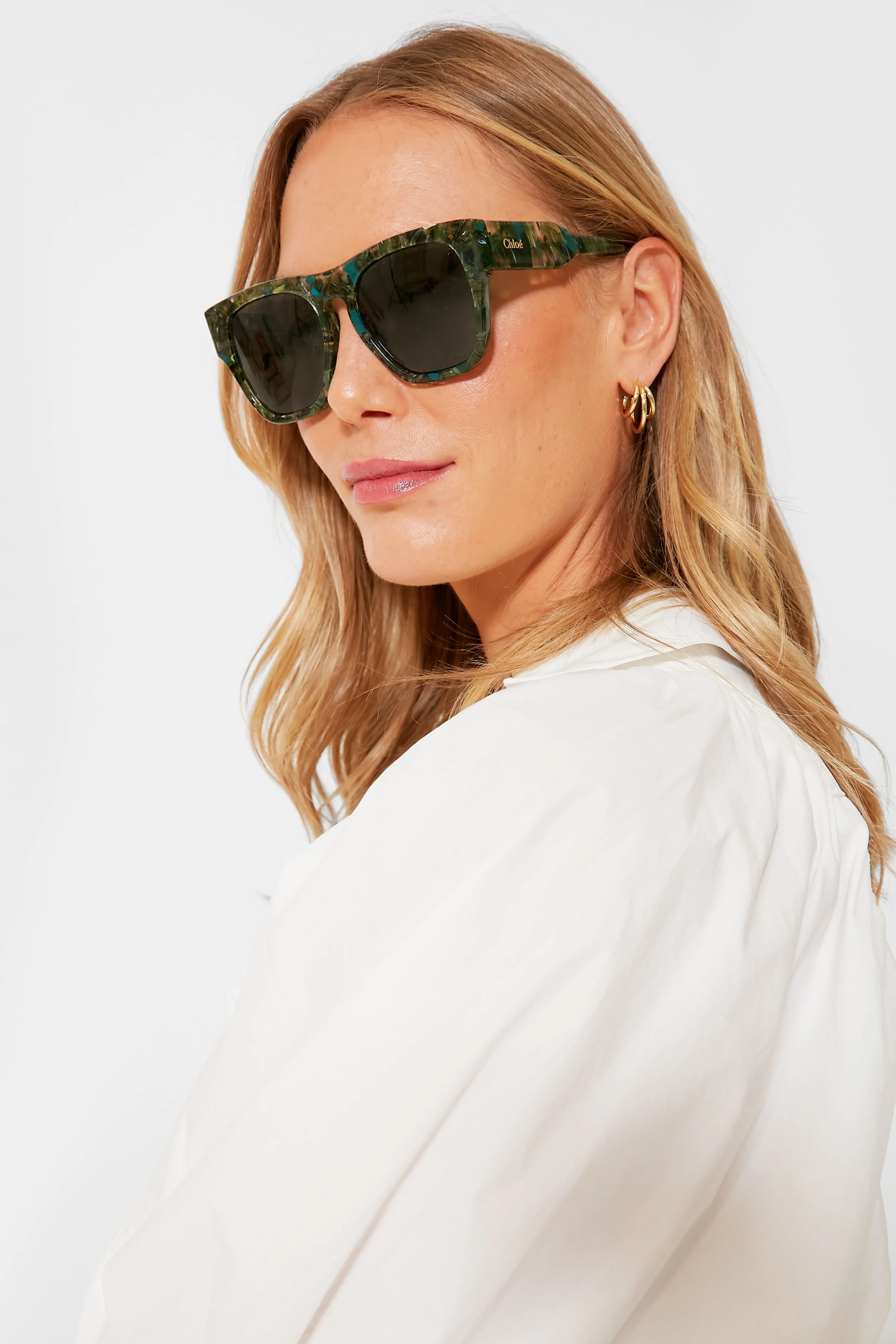 Green Gayia Sunglasses - Image 2