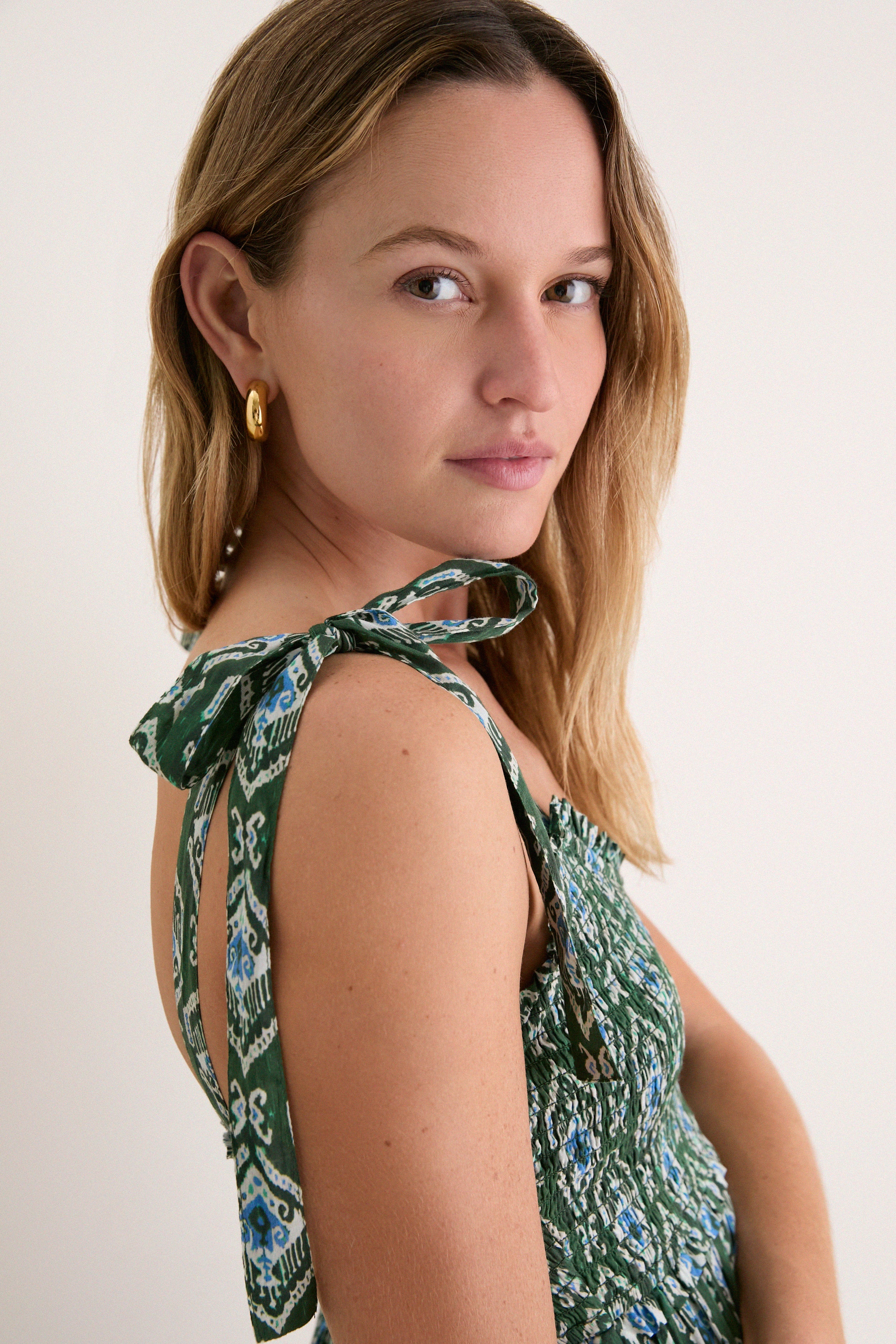 Green Indra Reece Maxi Dress - Image 6