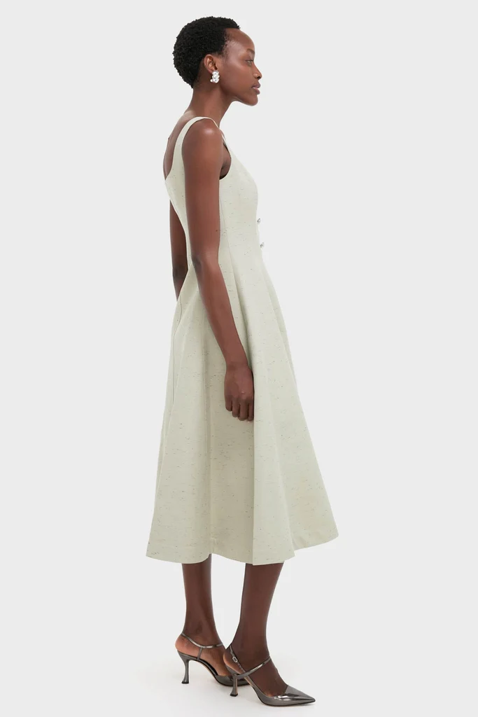 Green Lily Orrie Midi Dress - Image 4