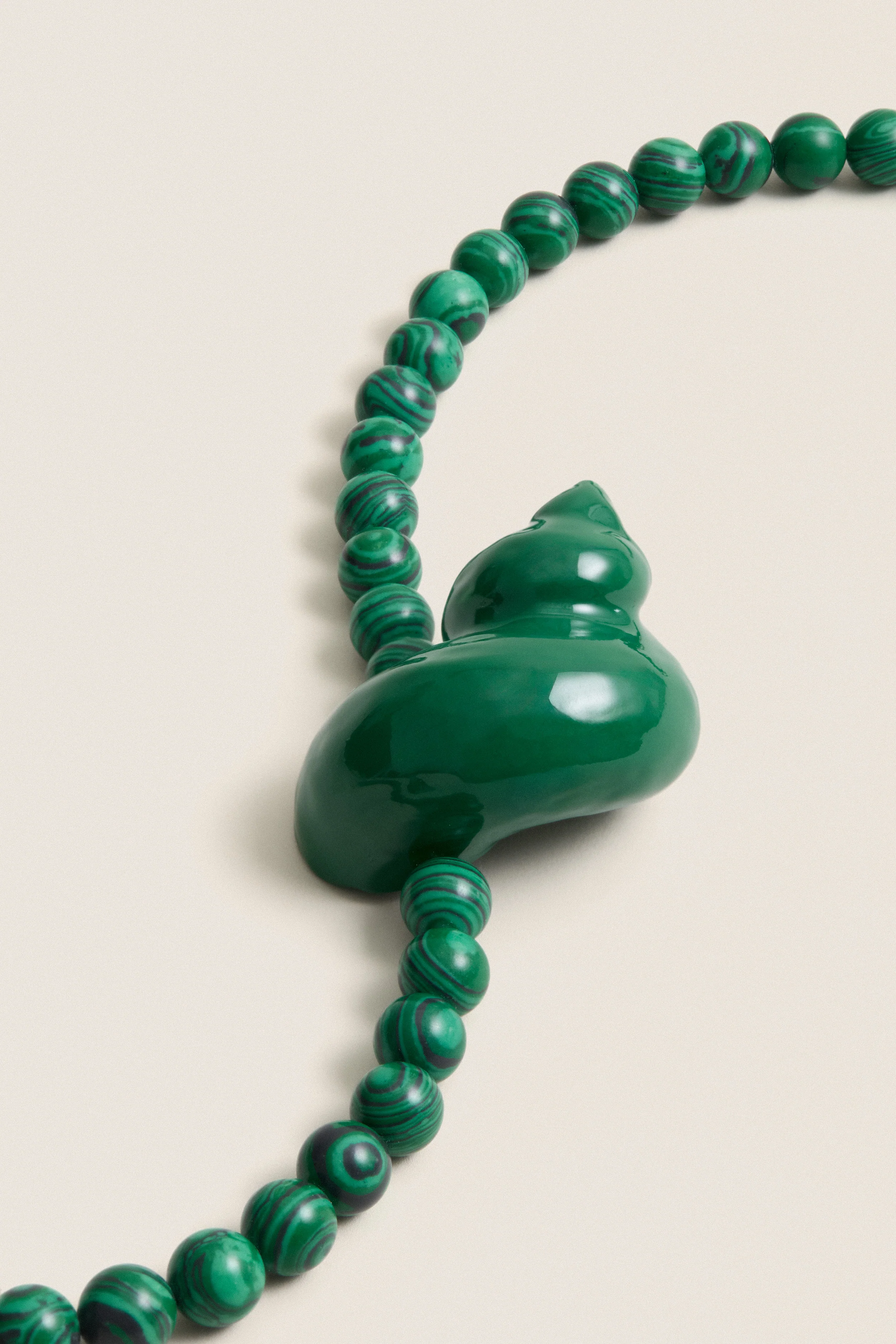 Green Mykonos Necklace - Image 4