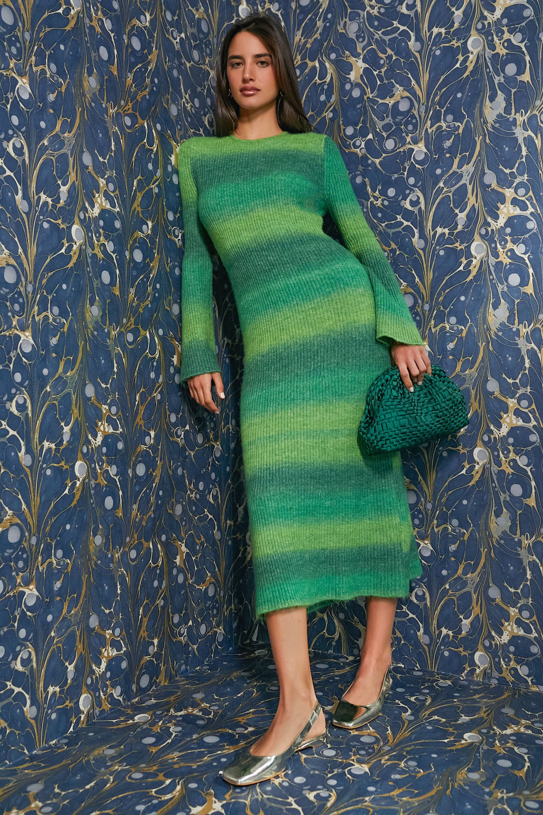 Gummy Green Multi Axon Dress - Image 2