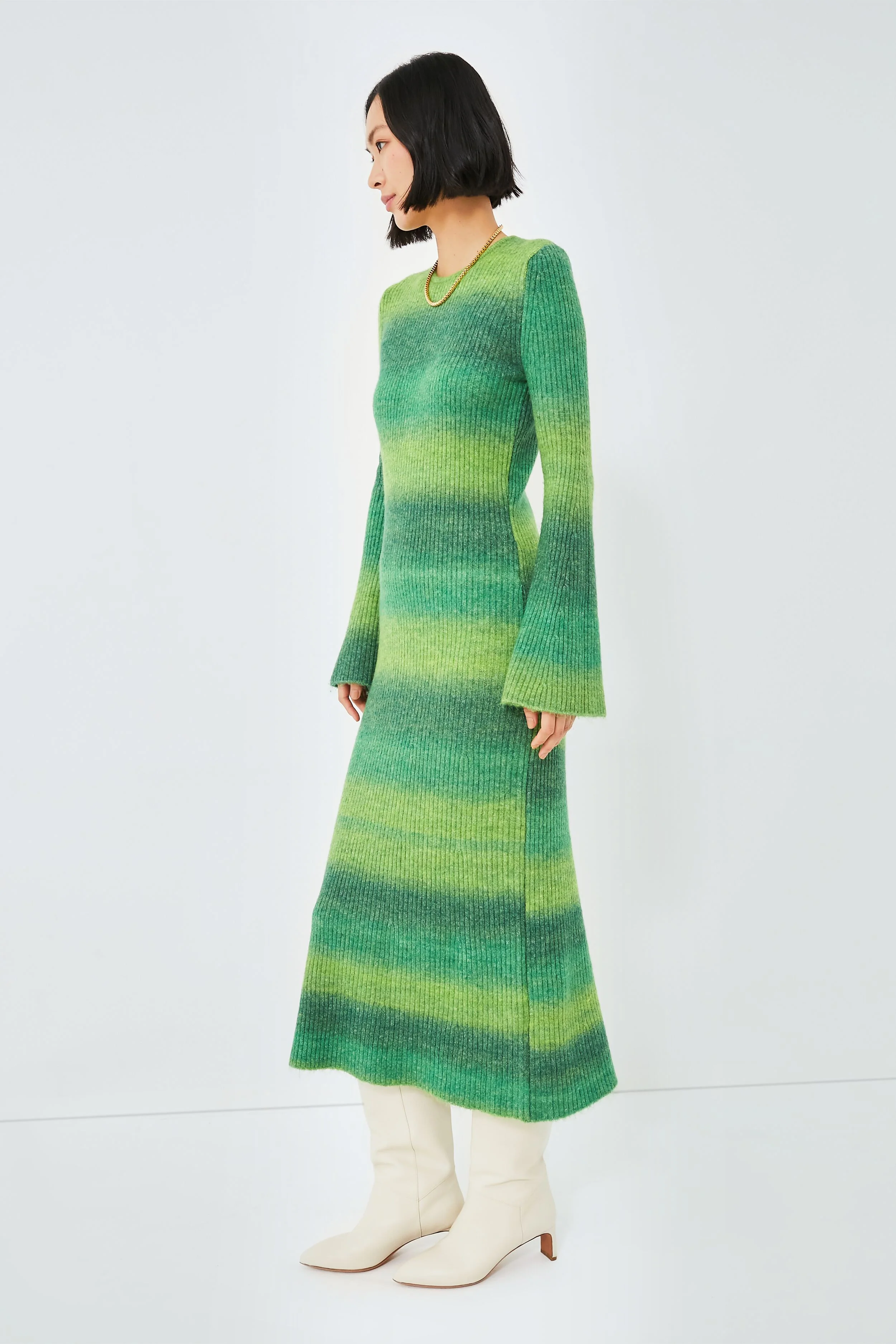Gummy Green Multi Axon Dress - Image 3