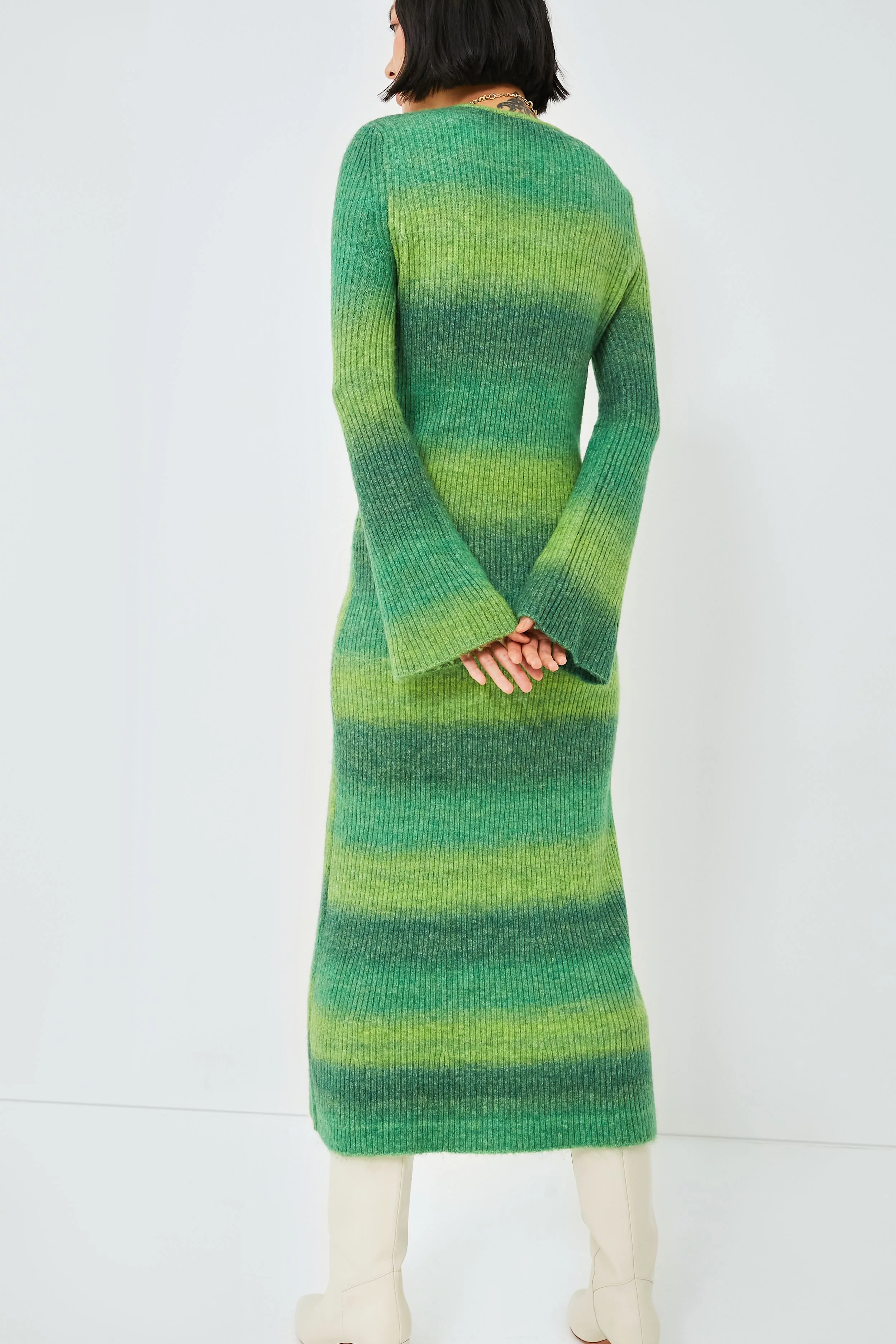 Gummy Green Multi Axon Dress - Image 4