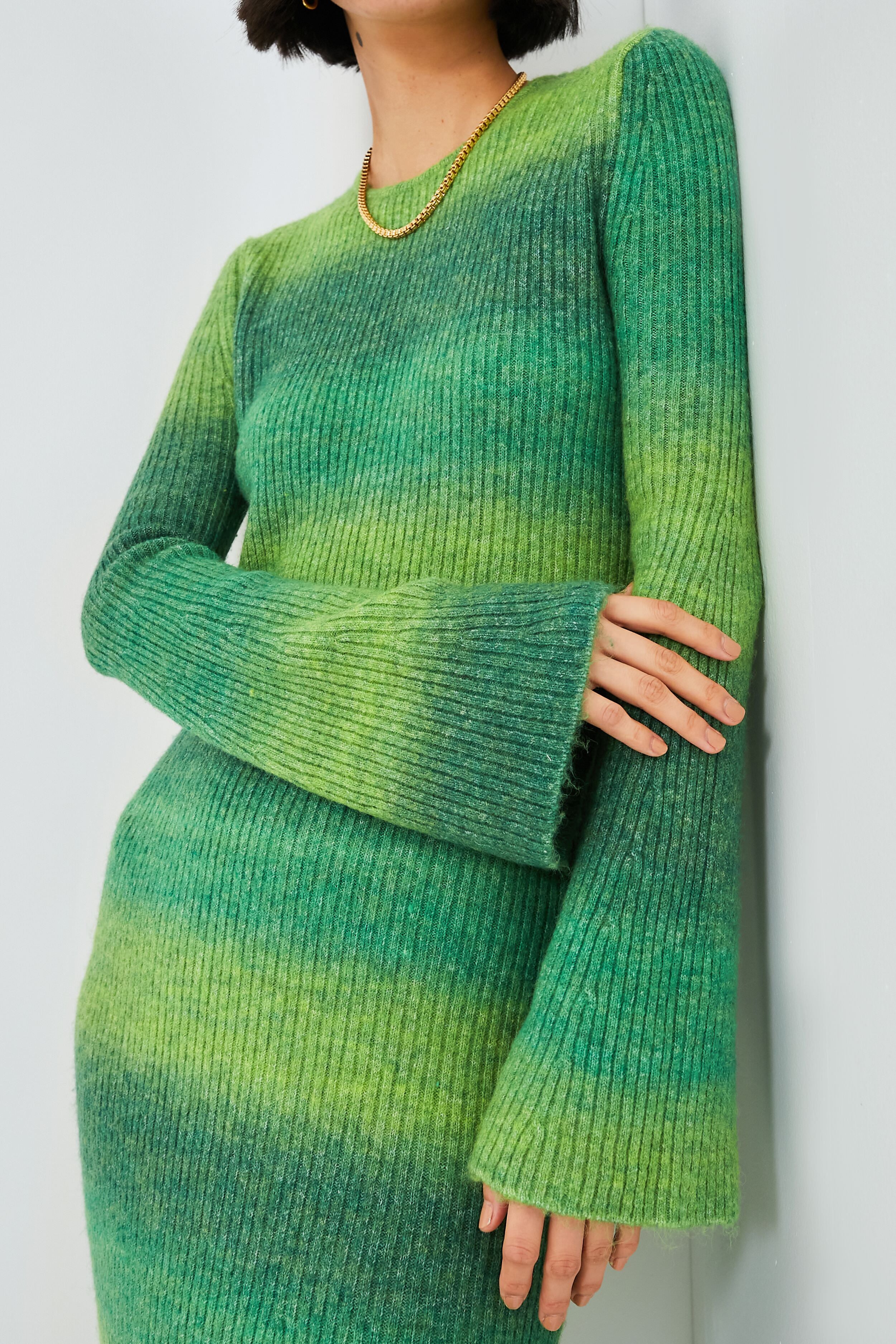 Gummy Green Multi Axon Dress - Image 5