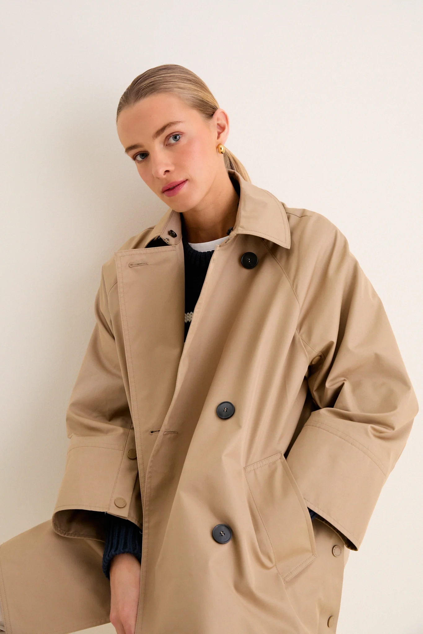 Hazelnut Manna Raincoat - Image 7