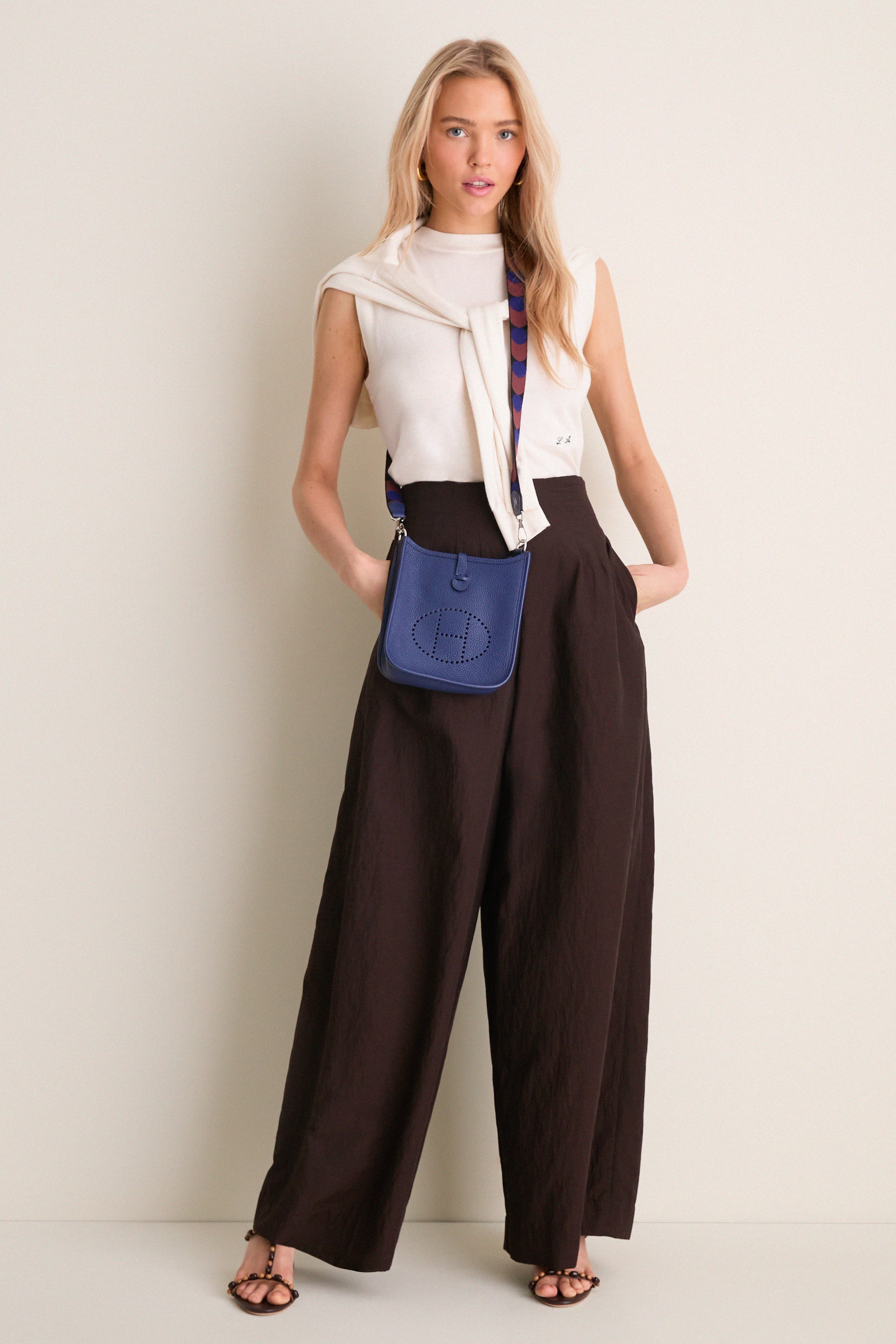 HERMES Amazon Blue Saphir Evelyn 16 Tpm - Image 3