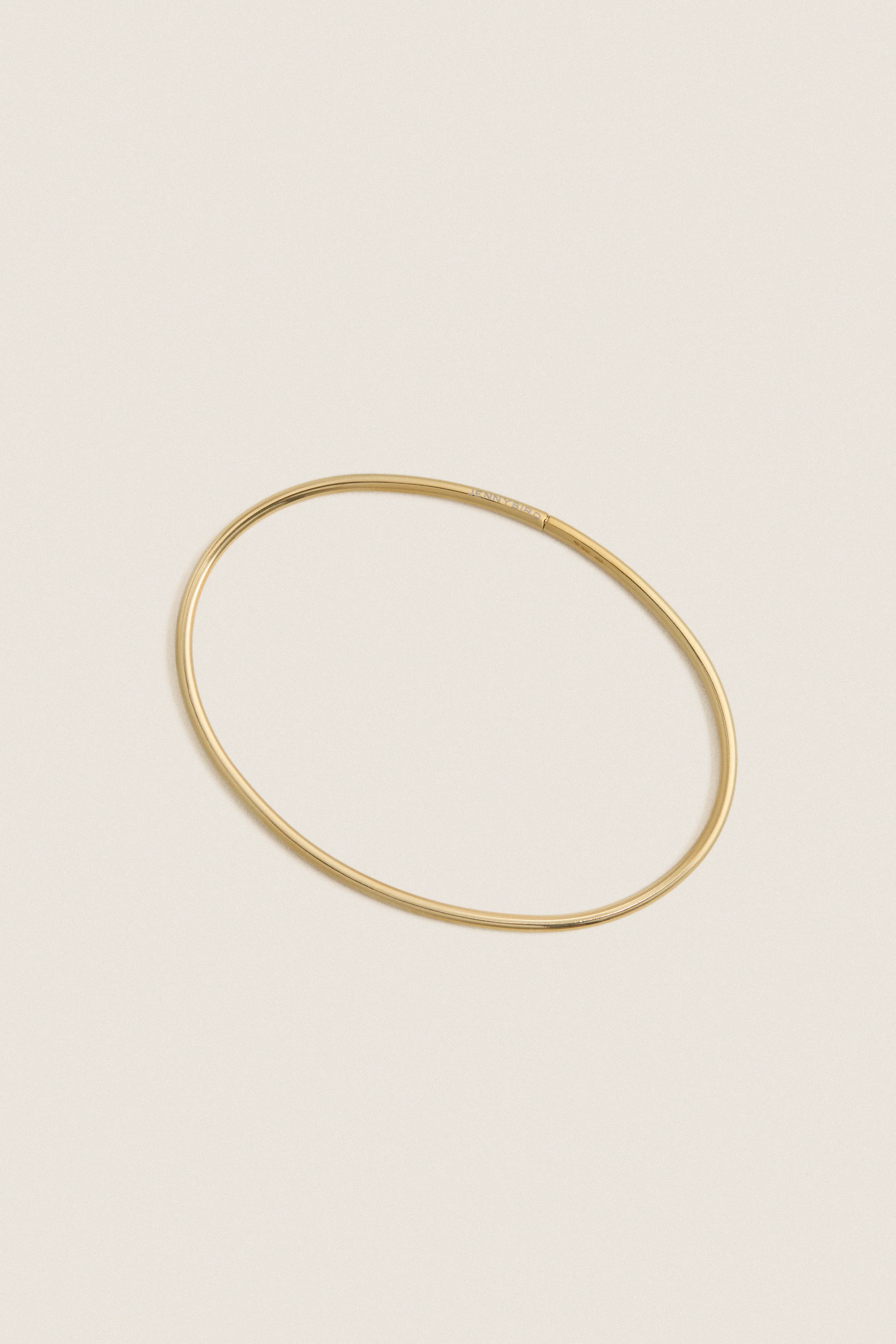 High Polish Gold Dane Anklet