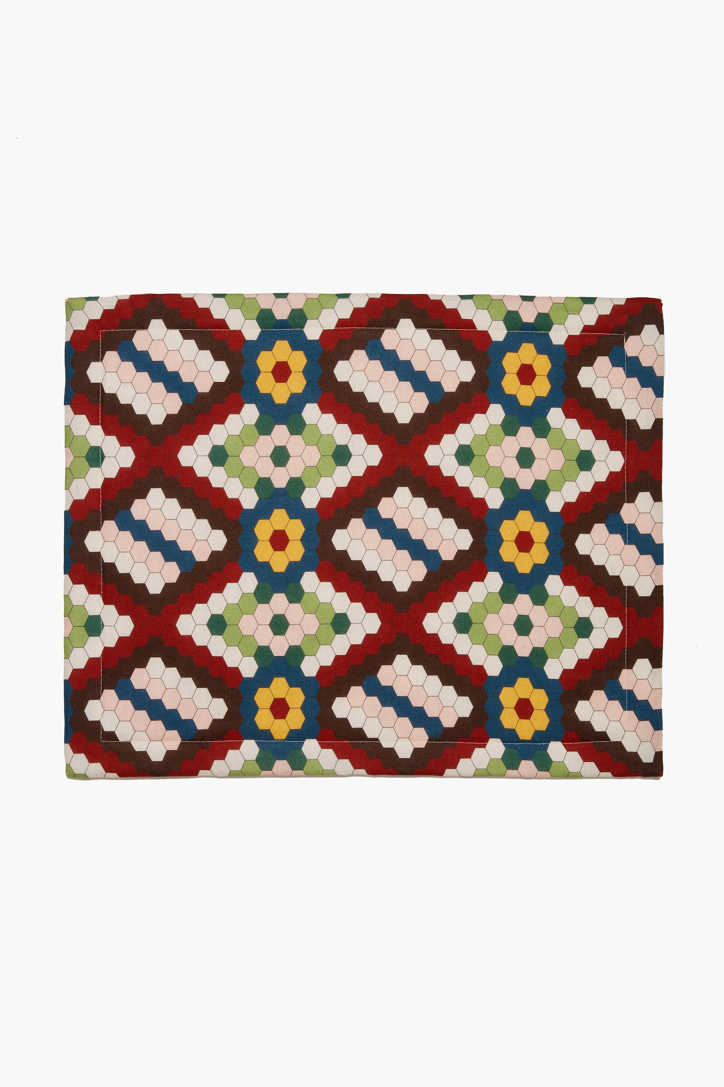 Honeycomb Tiles Tablemat Set of 2 - Image 2