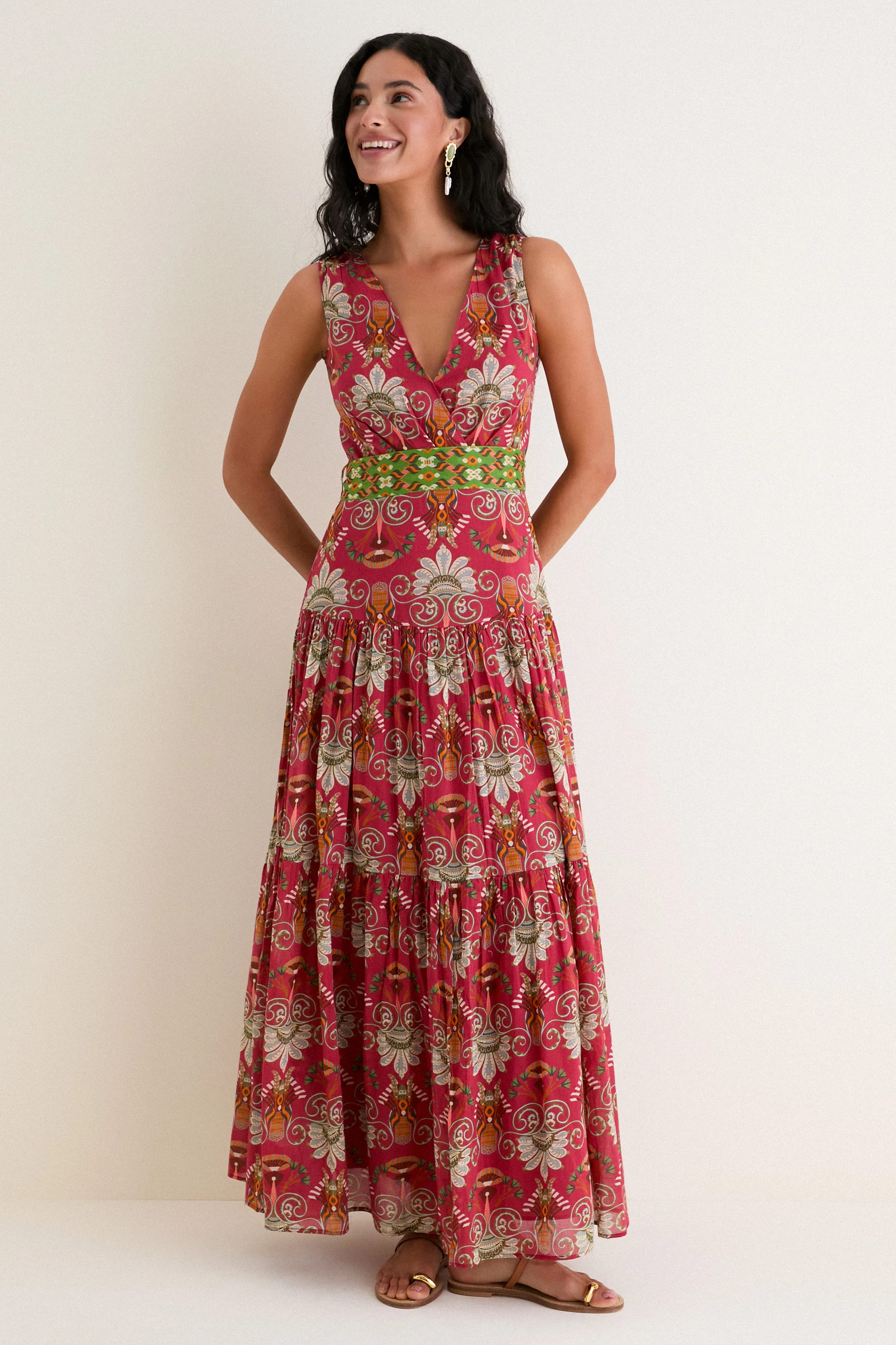 Hot Sauce Antheia Maxi Dress