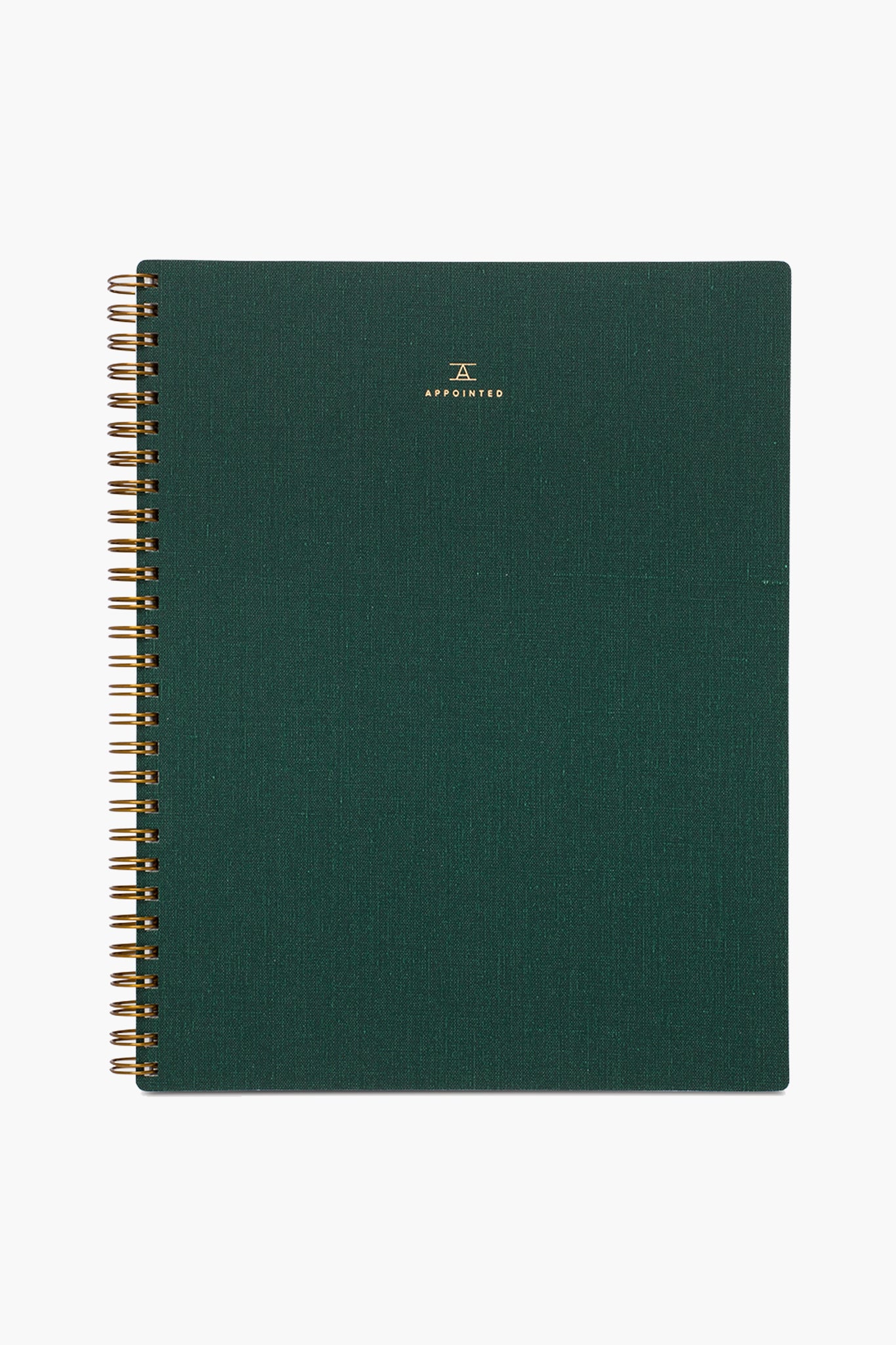 Hunter Green Lined Notebook - Image 2