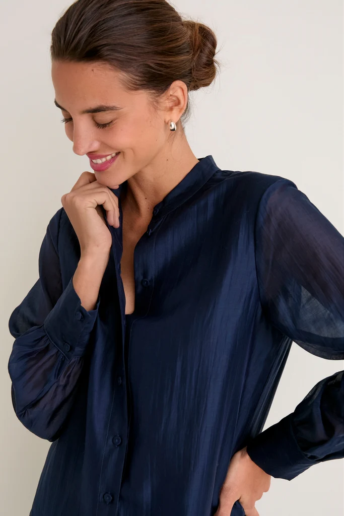 Ink Organza Camelot Tunic - Image 6