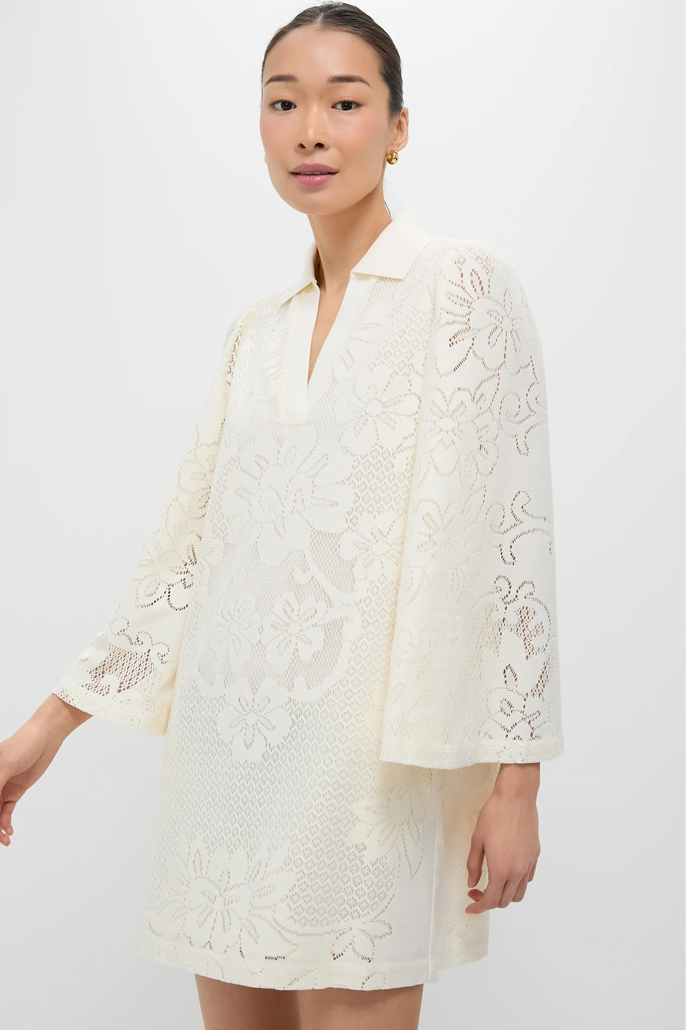 Ivory Lace Courtney Dress
