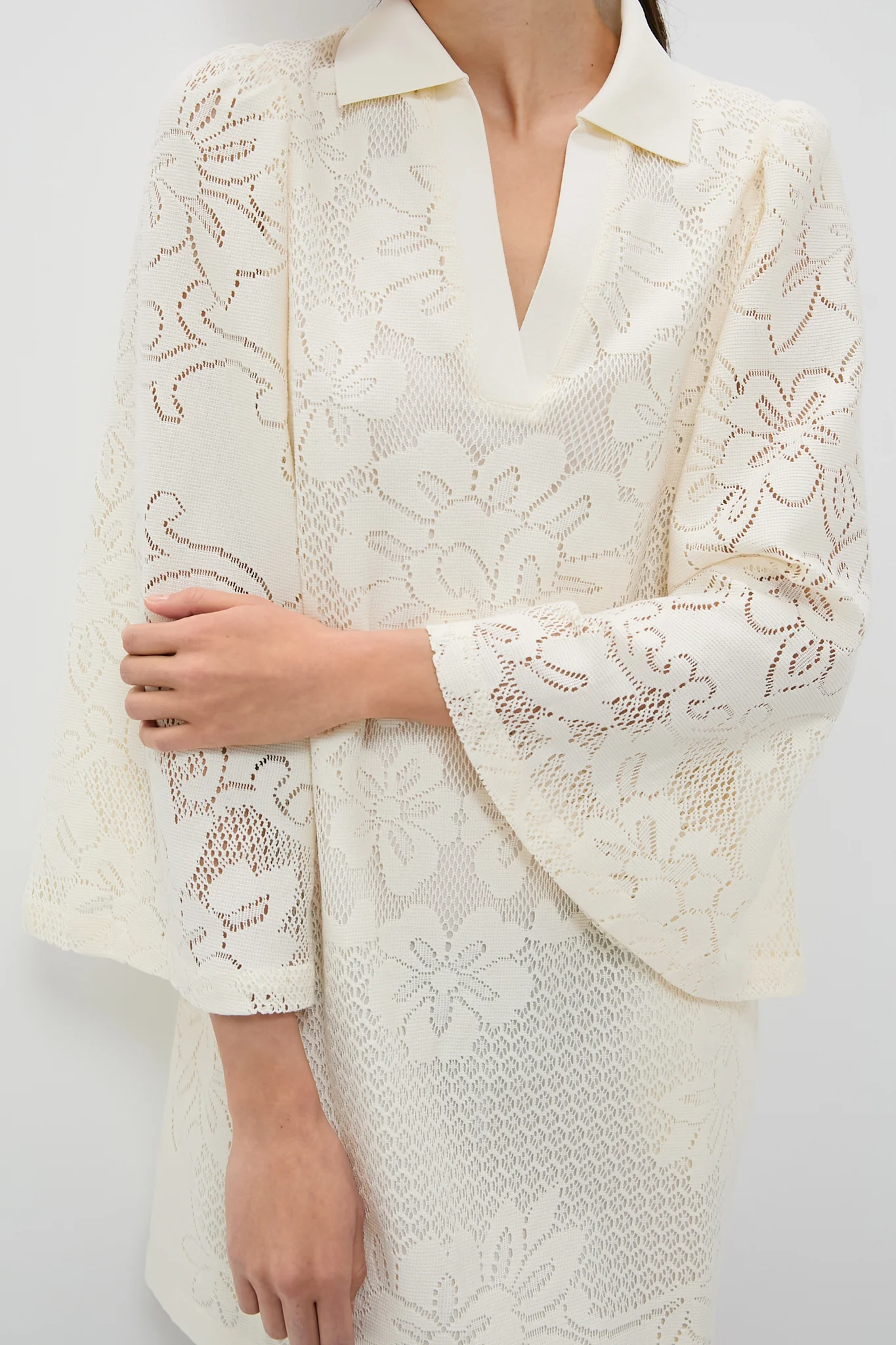 Ivory Lace Courtney Dress - Image 5
