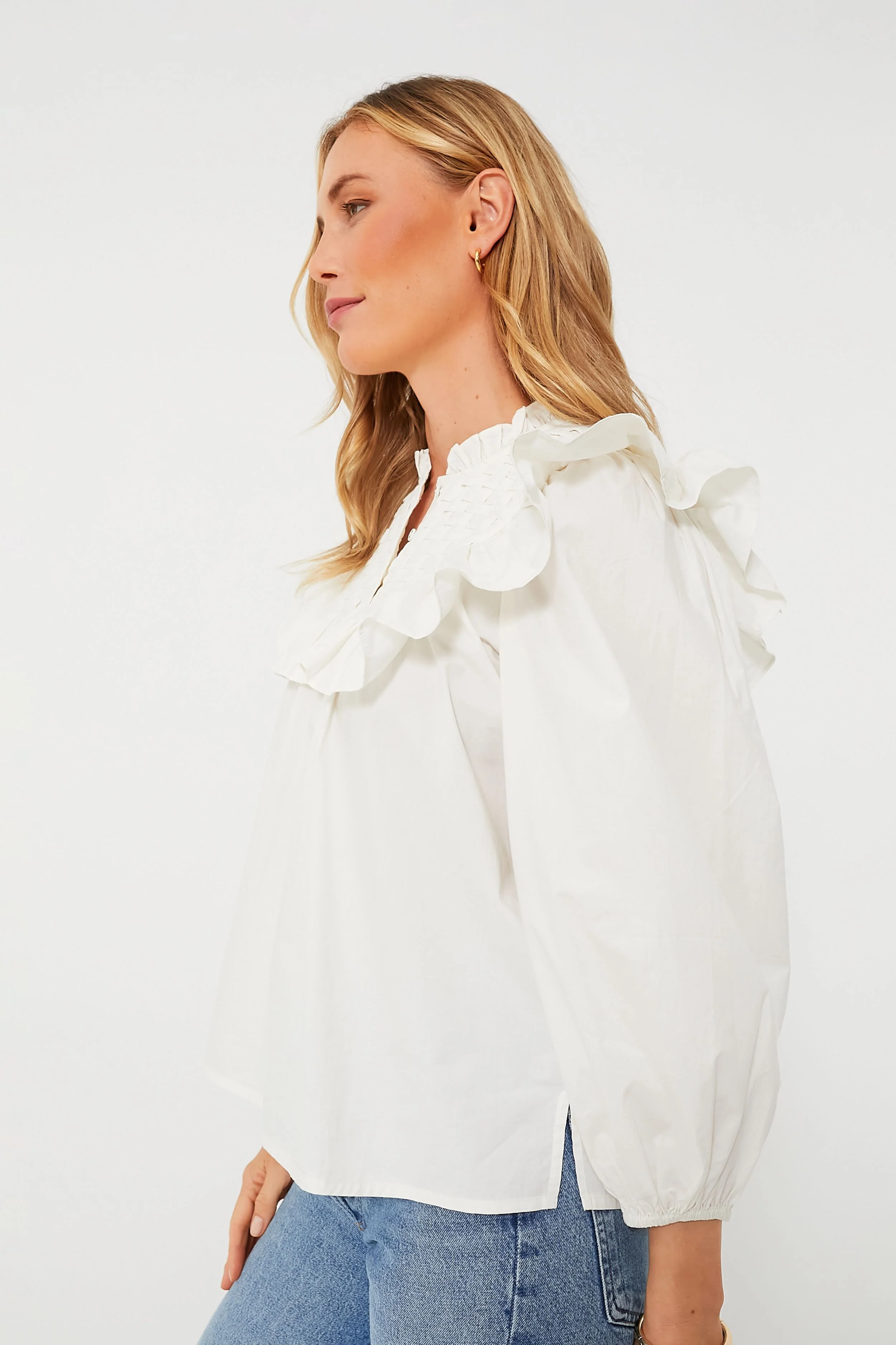 Ivory Vivienne Blouse - Image 3