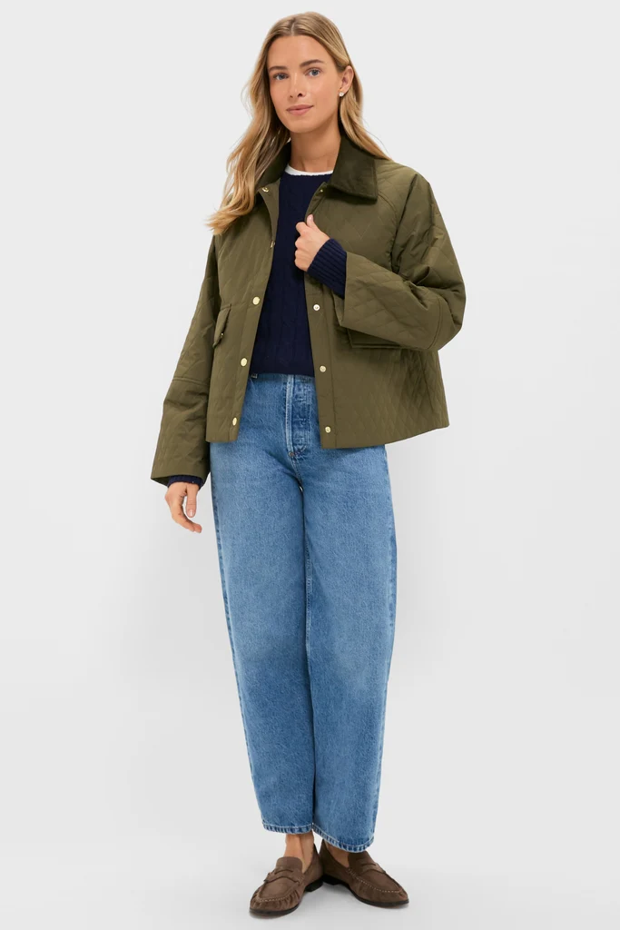 Ivy Green Kirby Quilted Jacket - Image 6