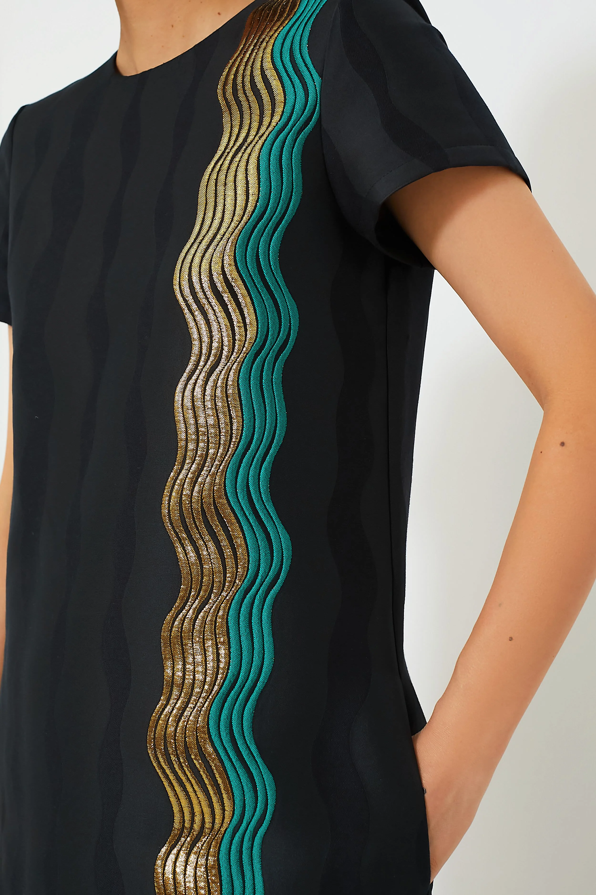Jacquard The Nile Swing Dress - Image 5